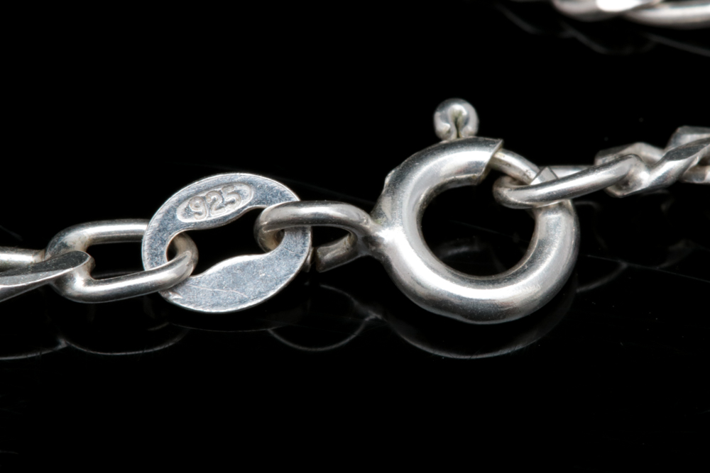 Sterling Silver Figaro Chain