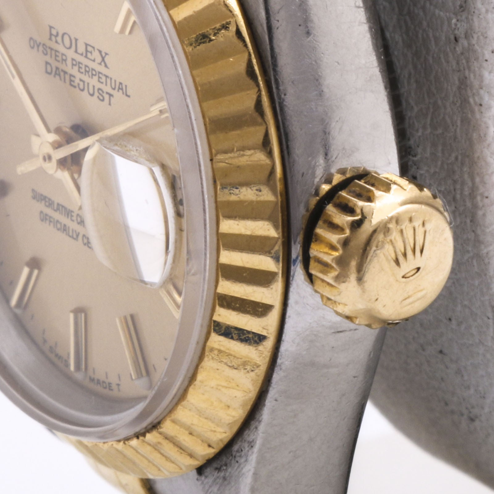 Rolex Oyster Perpetual 18K Yellow Gold and Stainless Steel Watch