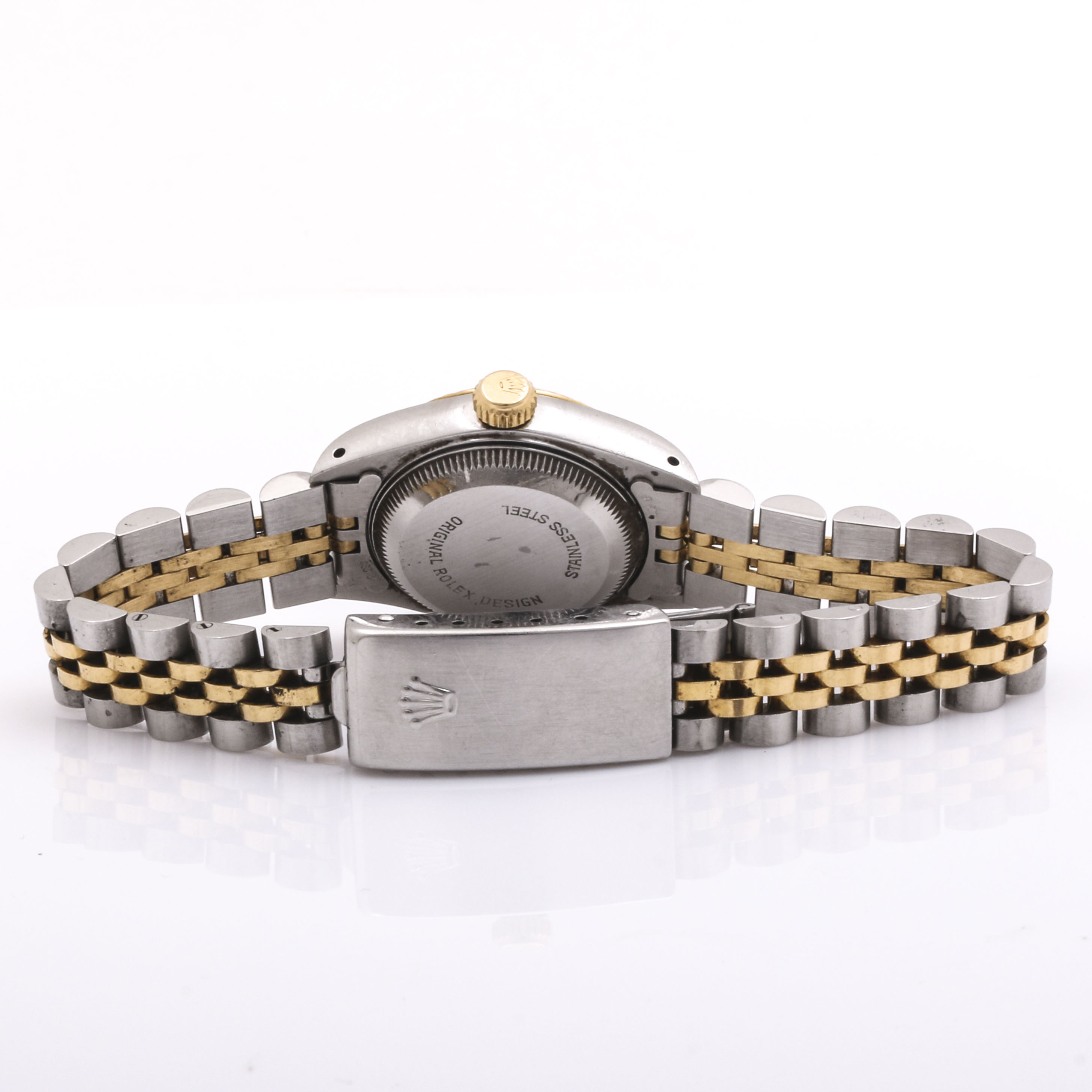 Rolex Oyster Perpetual 18K Yellow Gold and Stainless Steel Watch