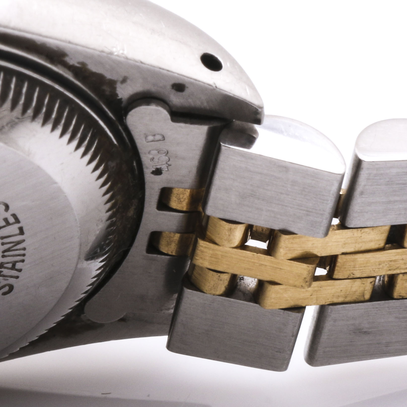 Rolex Oyster Perpetual 18K Yellow Gold and Stainless Steel Watch