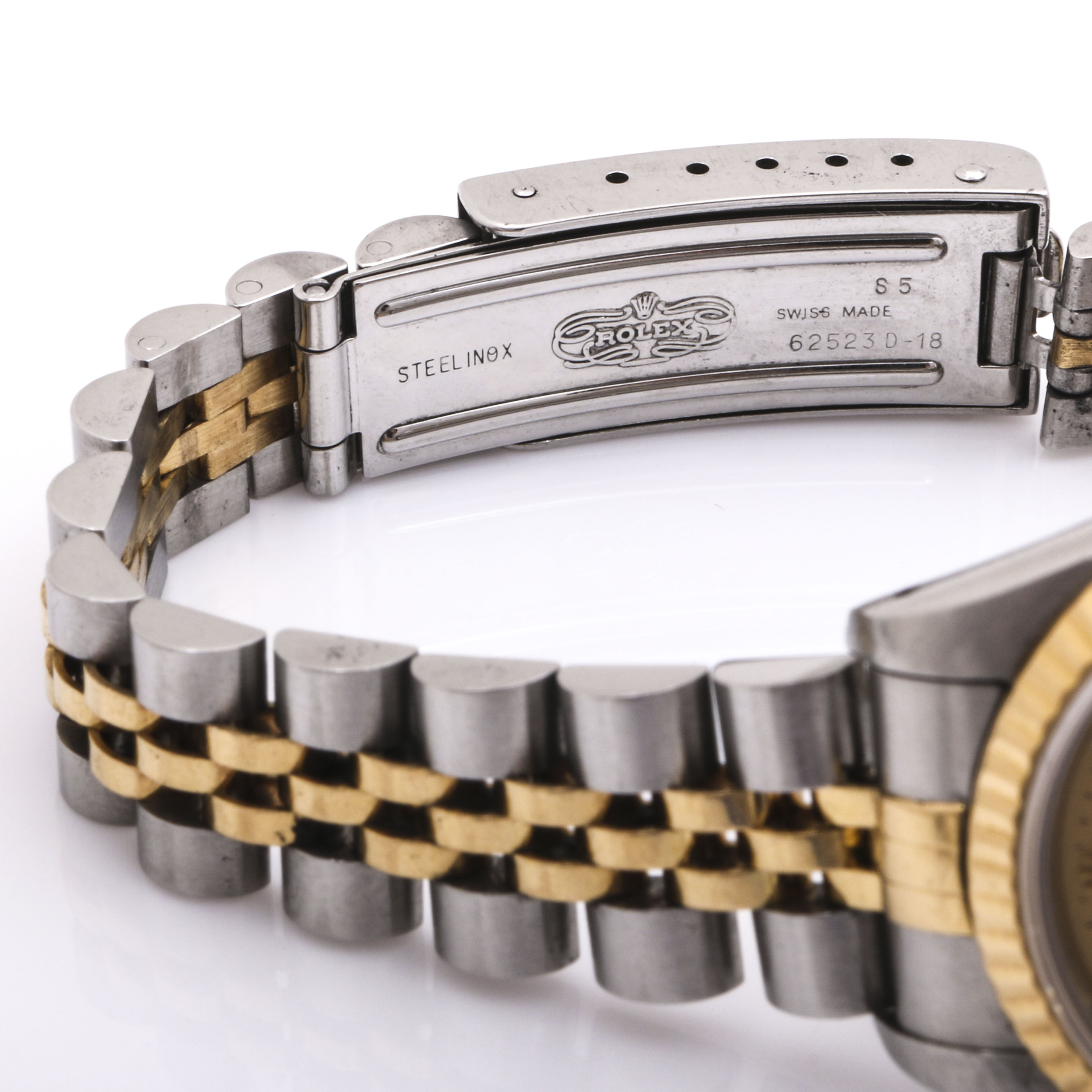 Rolex Oyster Perpetual 18K Yellow Gold and Stainless Steel Watch