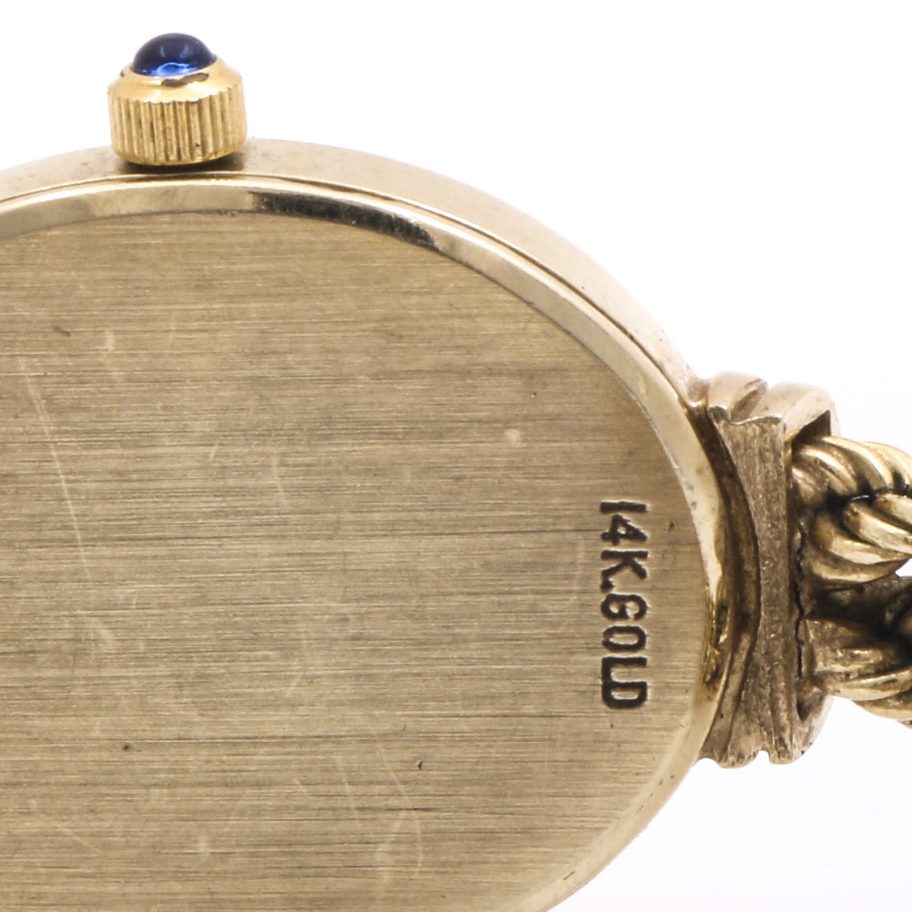 Cyma 14K Yellow Gold Rope Chain Watch