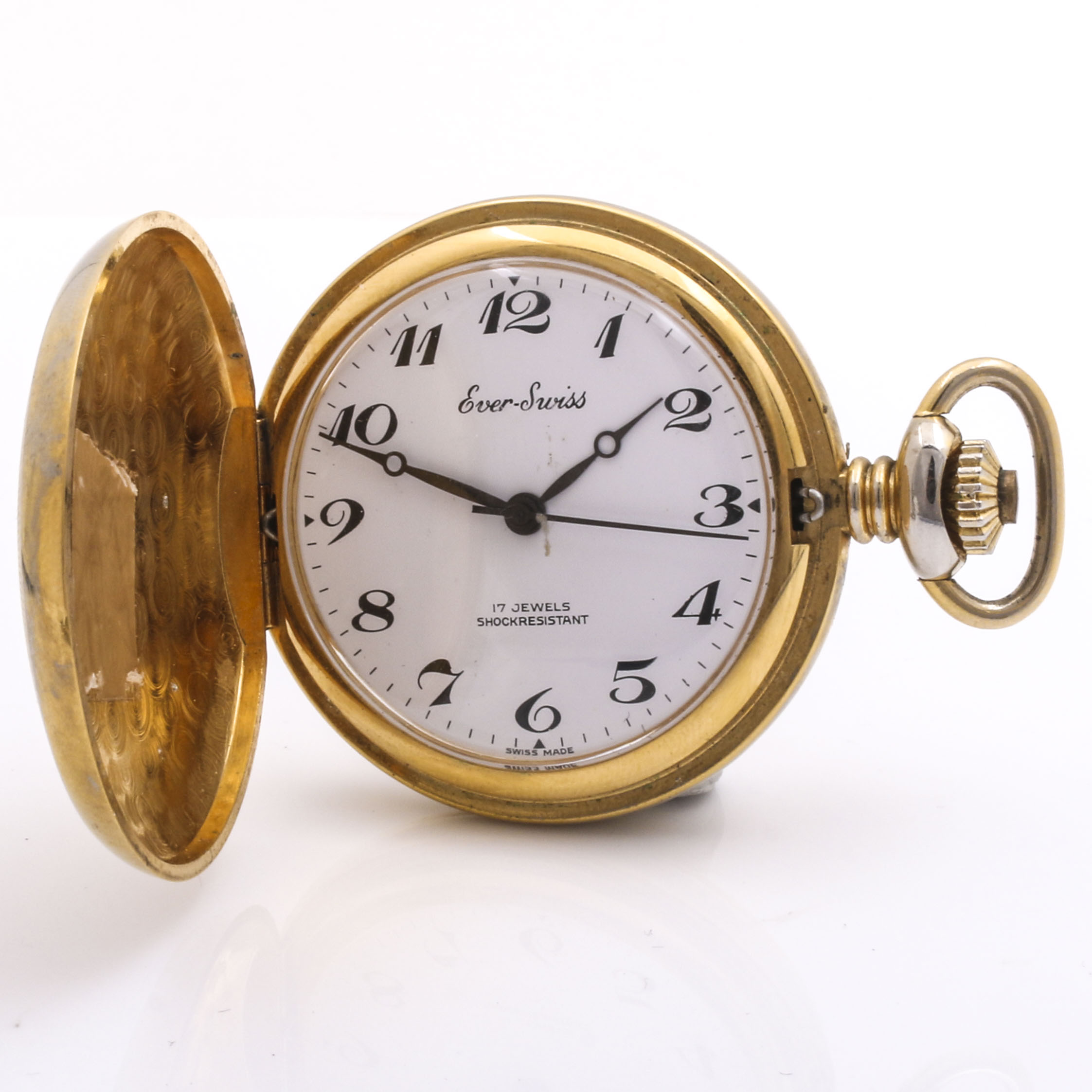 Pocket Watches Including Elgin and Ever-Swiss