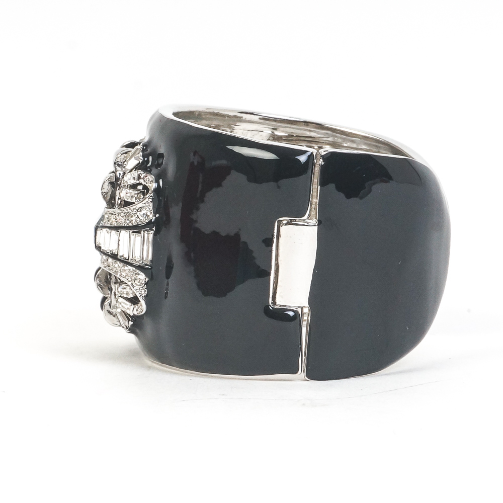 Kenneth Jay Lane Enamel Cuff Bracelet