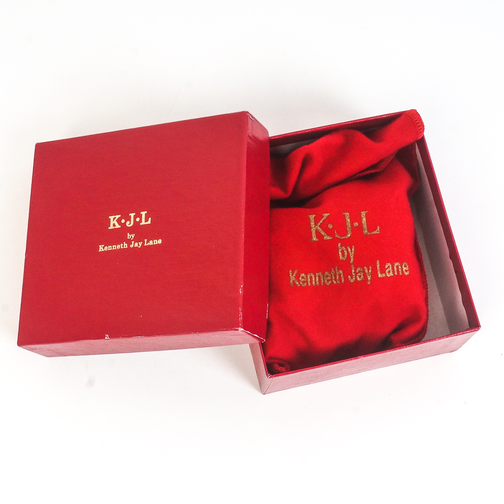 Kenneth Jay Lane Enamel Cuff Bracelet