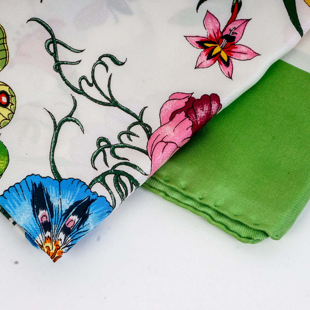 Vittorio Accornero for Gucci Italian Silk Scarf