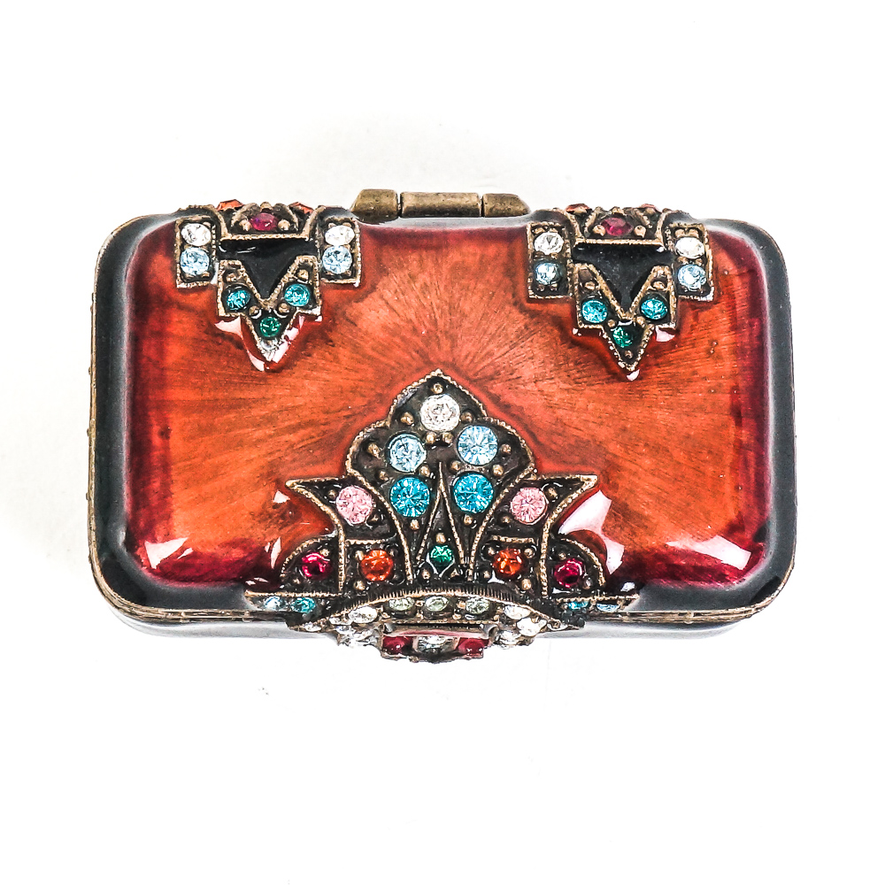 Trio of Jay Strongwater Pill Boxes