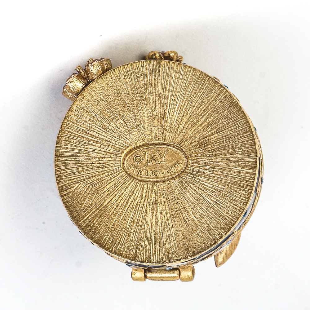 Trio of Jay Strongwater Pill Boxes