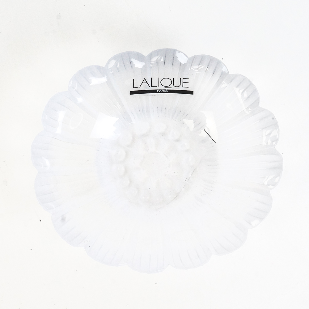 Lalique "Pâquerettes" Crystal Dish