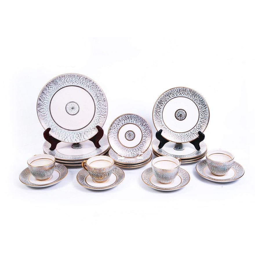 Vintage Stangl Pottery "Florentine" Dinnerware Set for Four