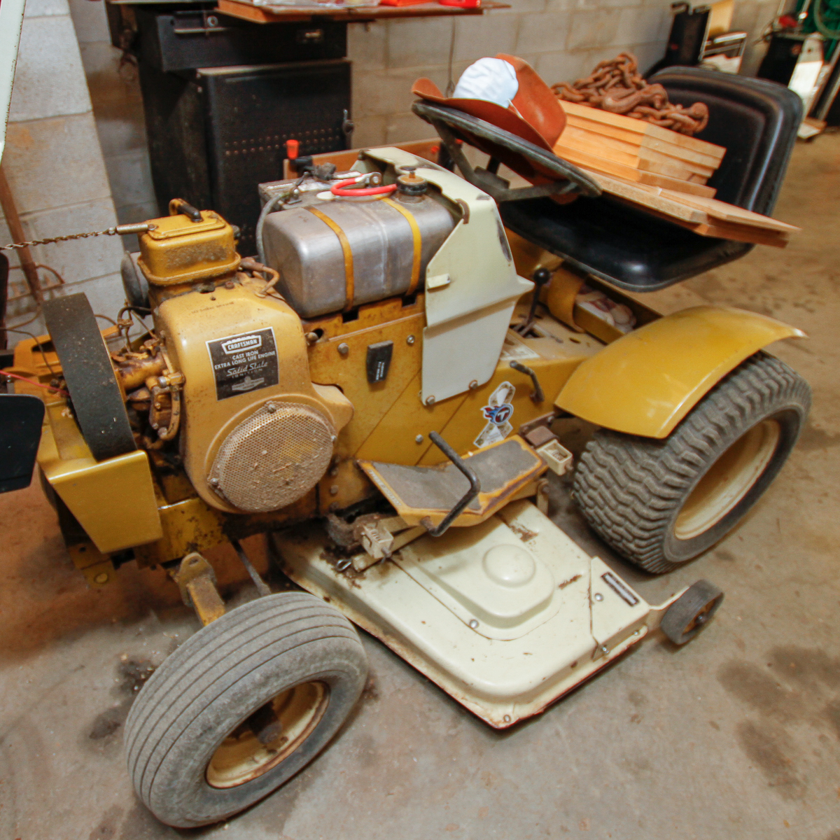 Vintage Craftsman Suburban Garden Tractor