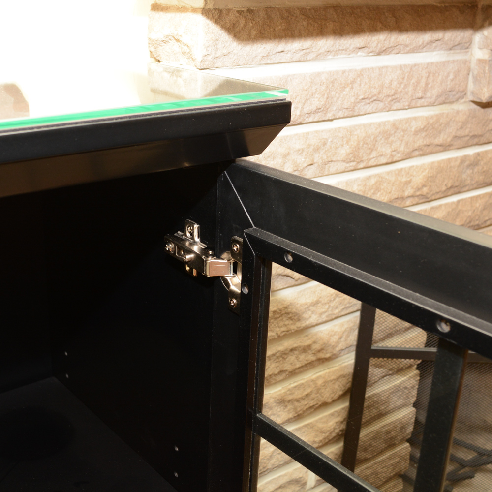 Crate and Barrel Wooden Display Cabinet