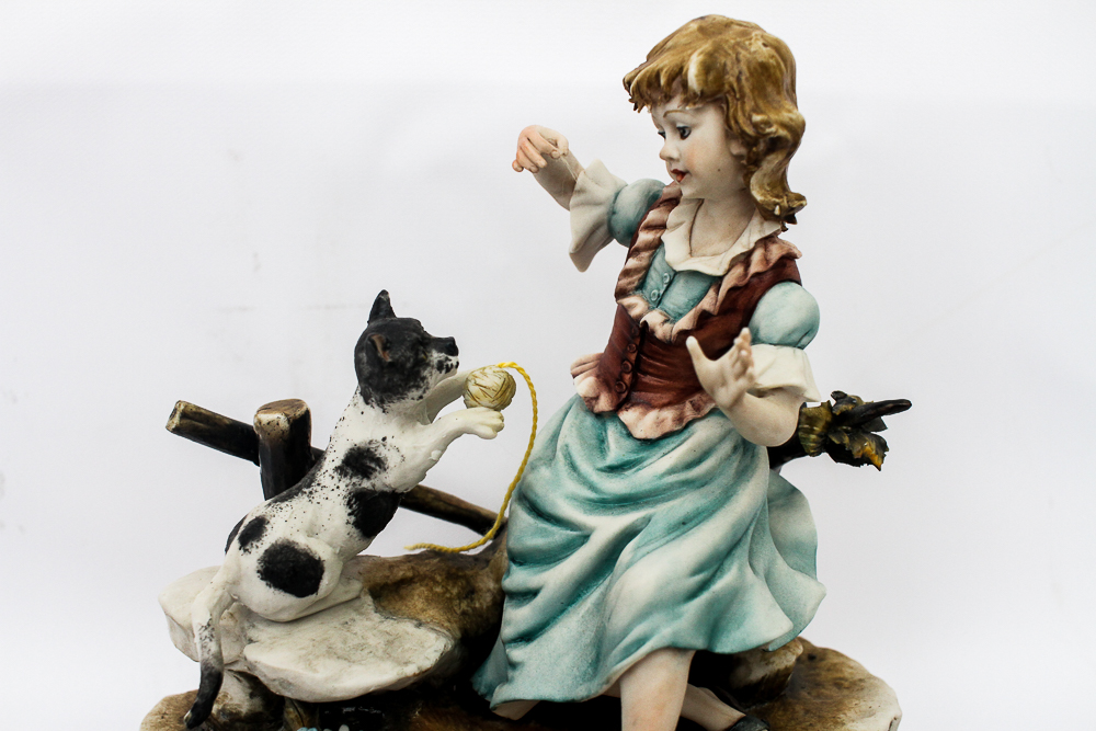 Liciano Cazzola Capodimonte Italian Porcelain Figurine