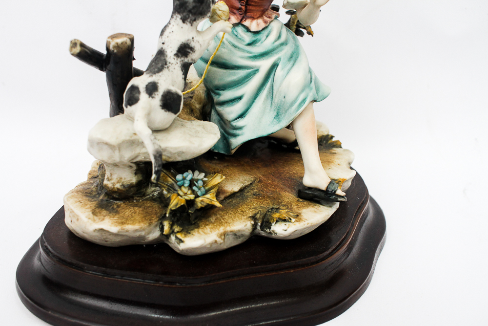 Liciano Cazzola Capodimonte Italian Porcelain Figurine