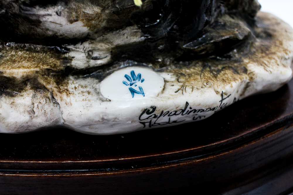 Liciano Cazzola Capodimonte Italian Porcelain Figurine