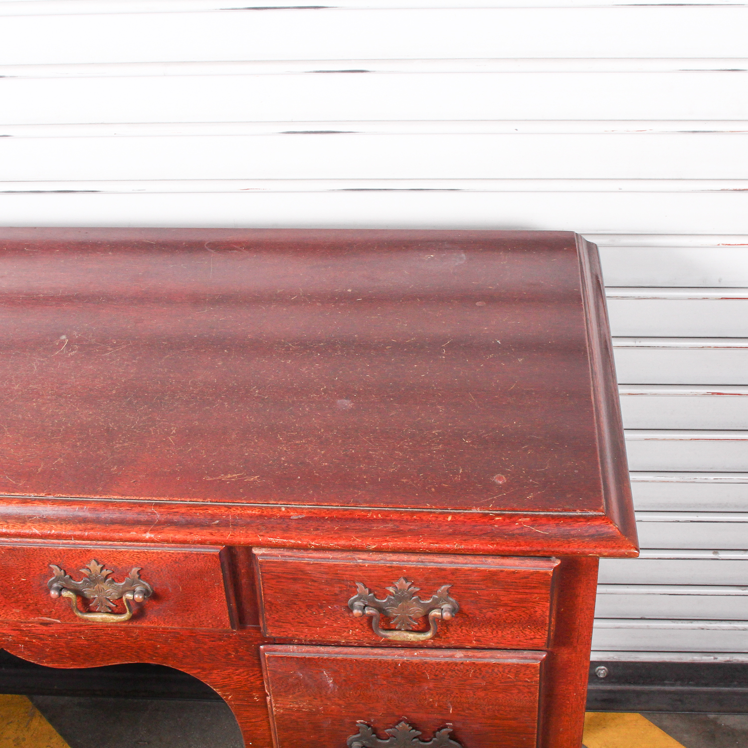 Vintage French Provincial Style Wooden Desk