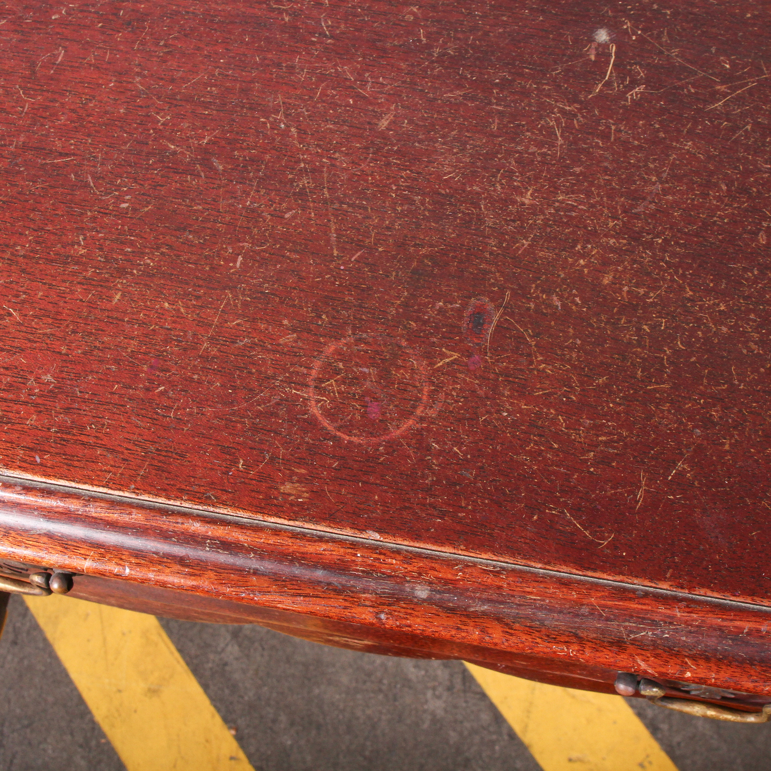 Vintage French Provincial Style Wooden Desk