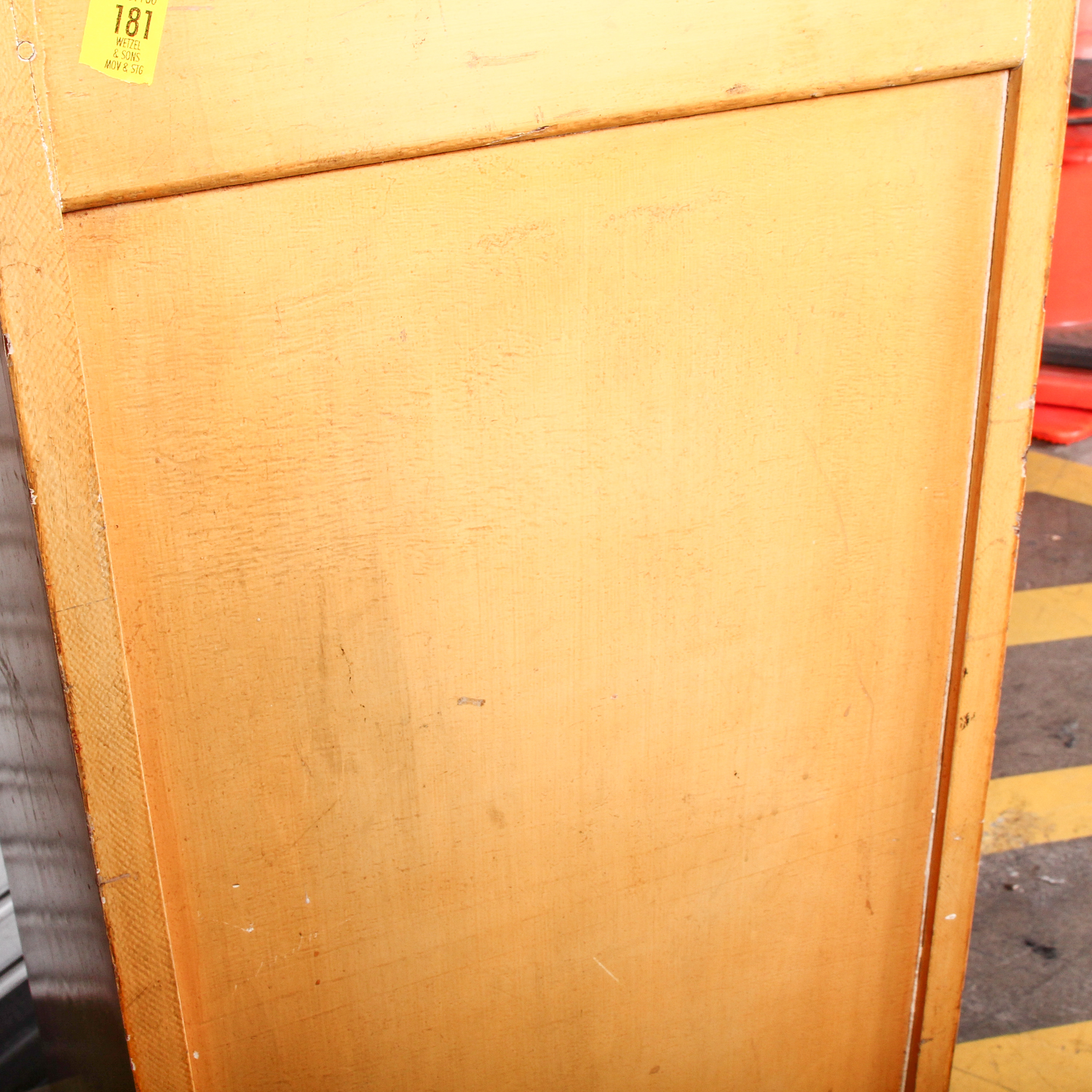 Antique Hand Painted Chest of Drawers featuring Children at Play