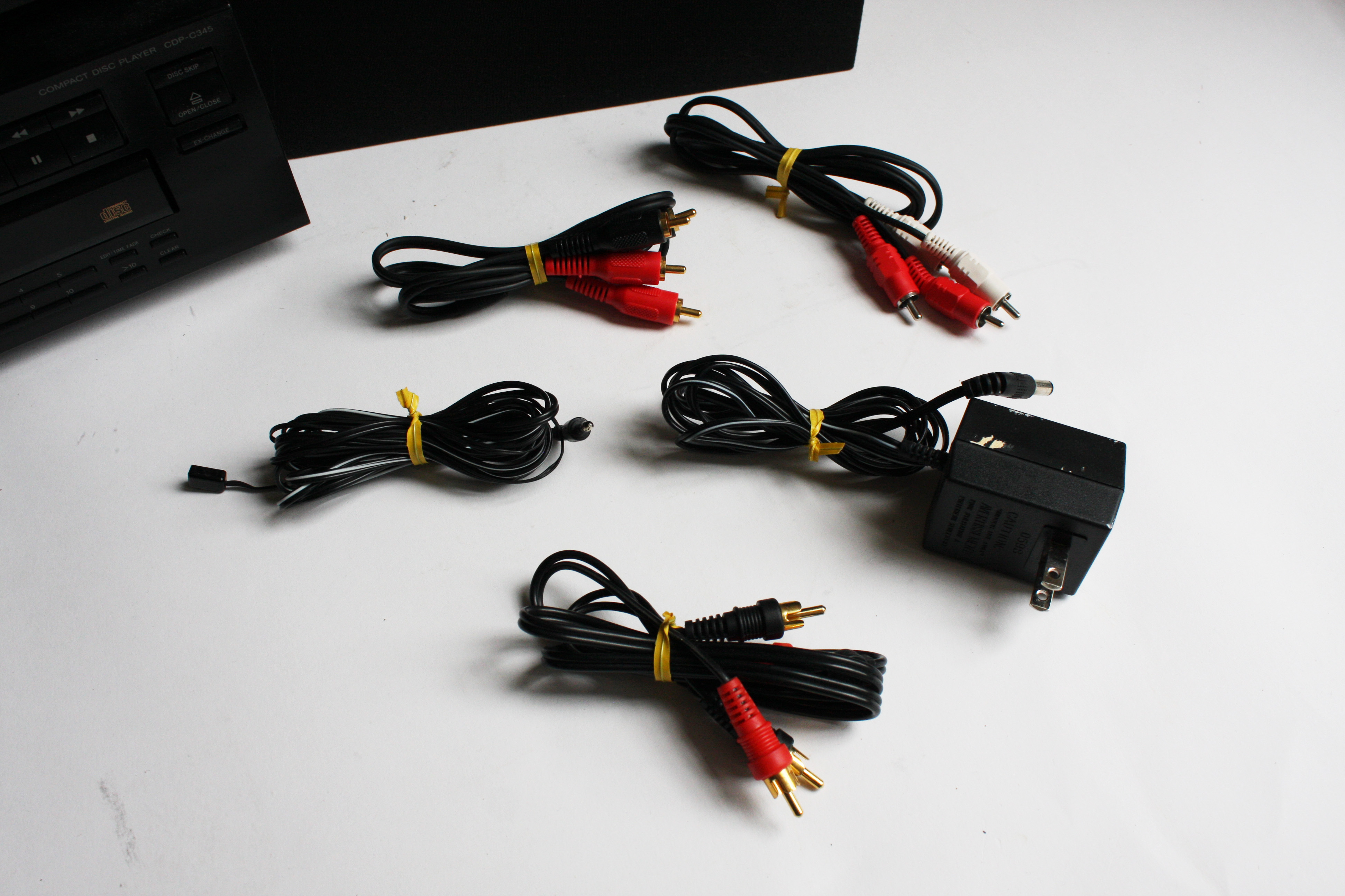 Yamaha Receiver, Sony CD Changer and KEF Speakers