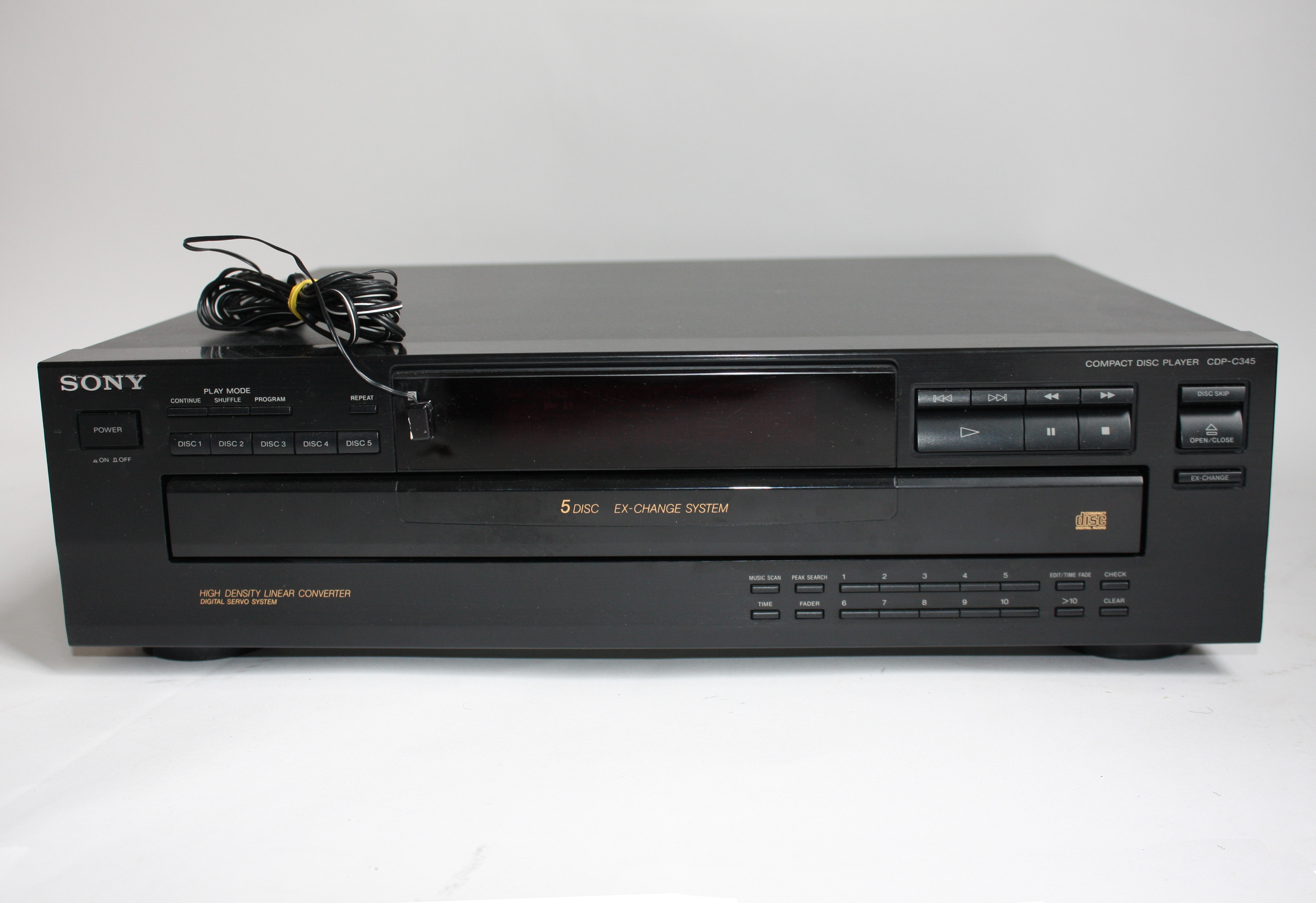 Yamaha Receiver, Sony CD Changer and KEF Speakers