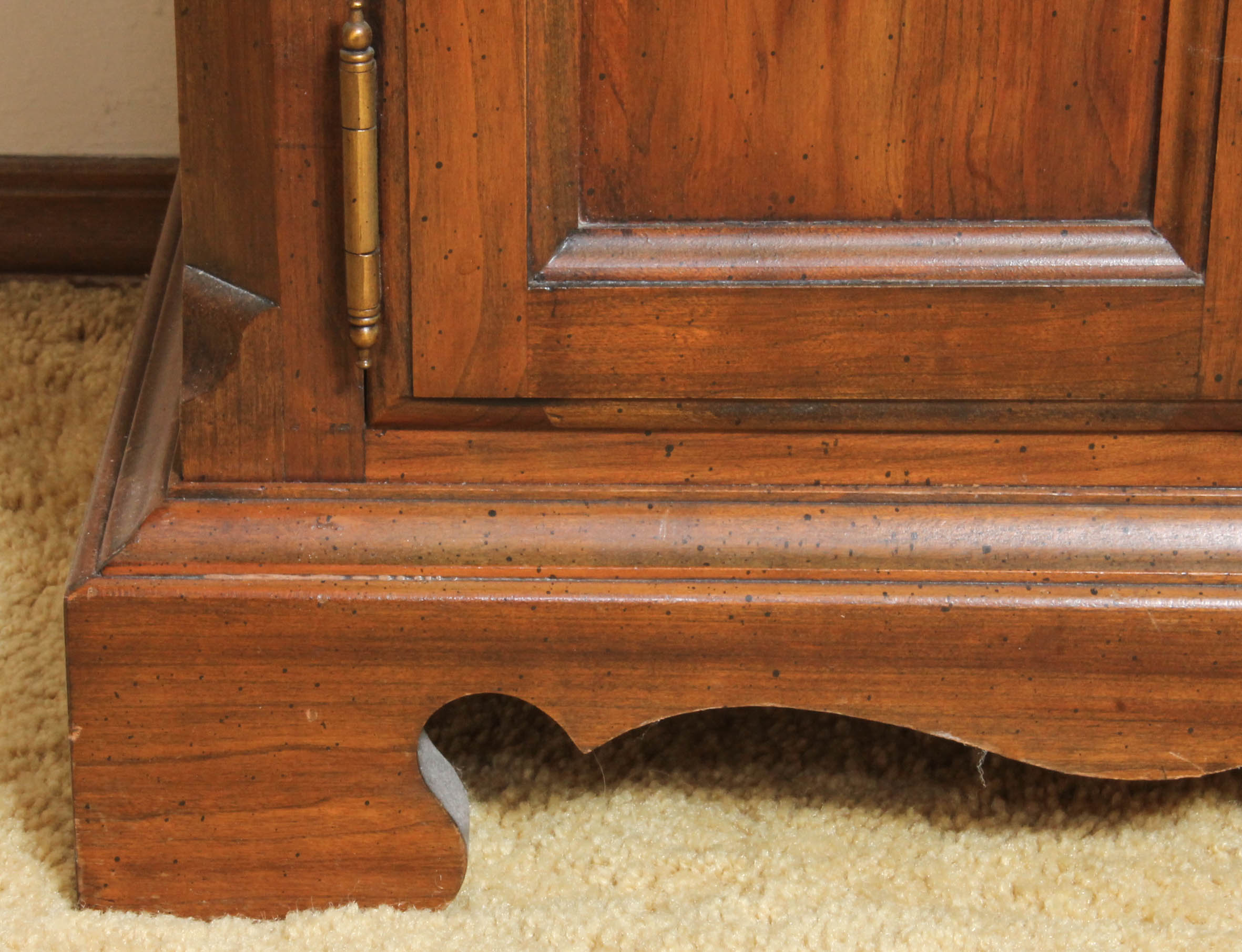 Pennsylvania House Vintage Wood Bedside Chest