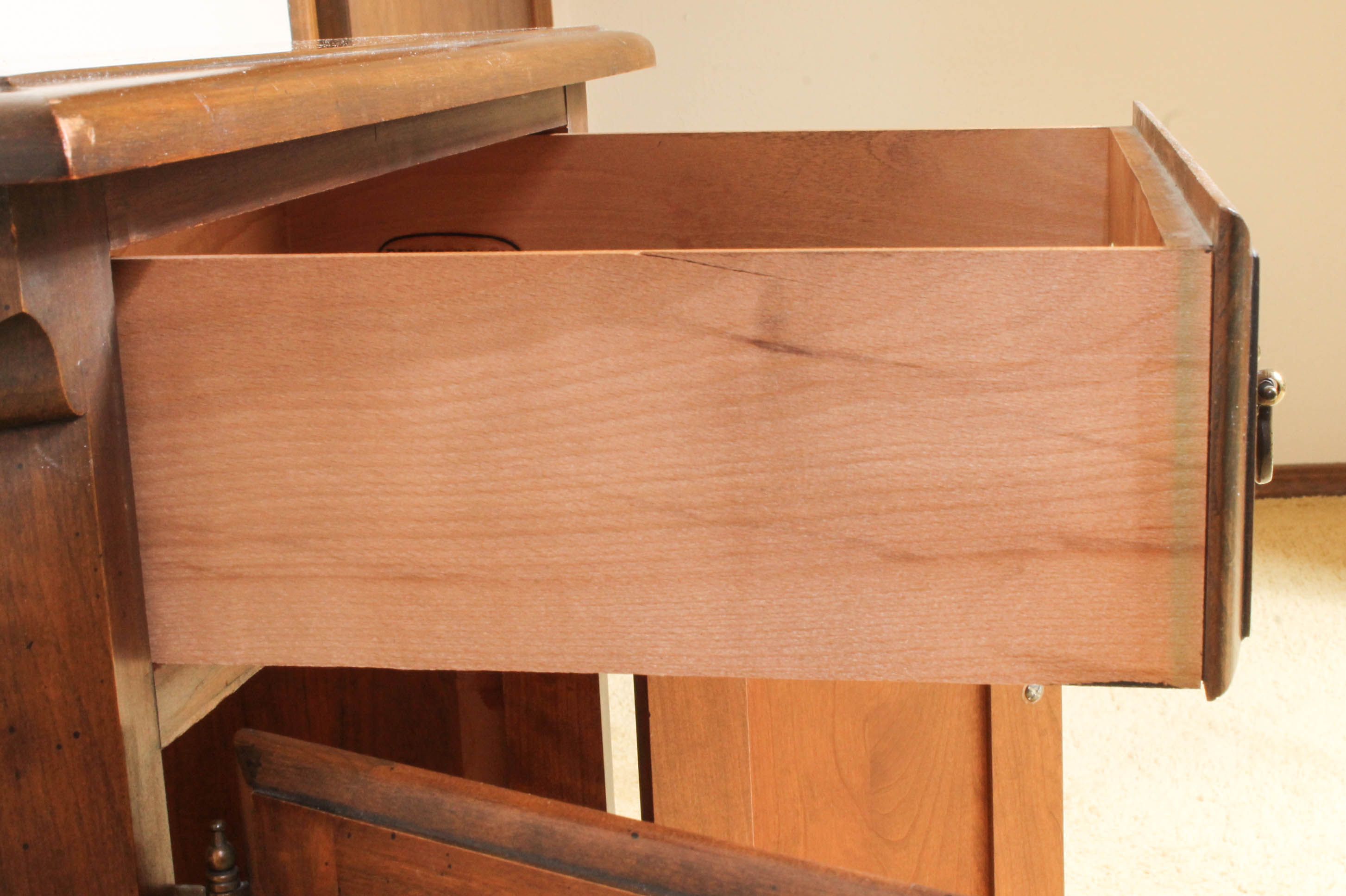 Pennsylvania House Vintage Wood Bedside Chest