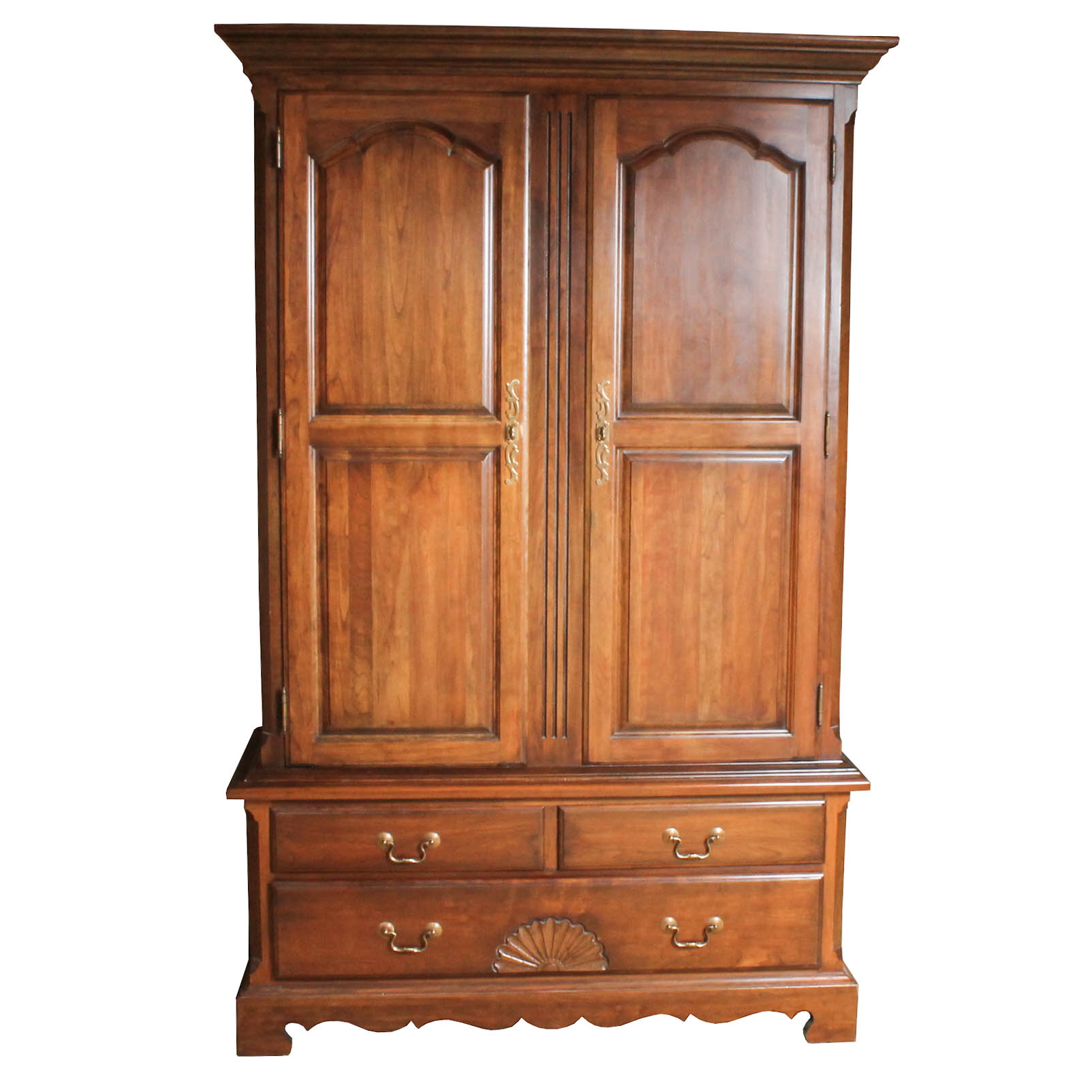 Solid Wood Dresser Armoire