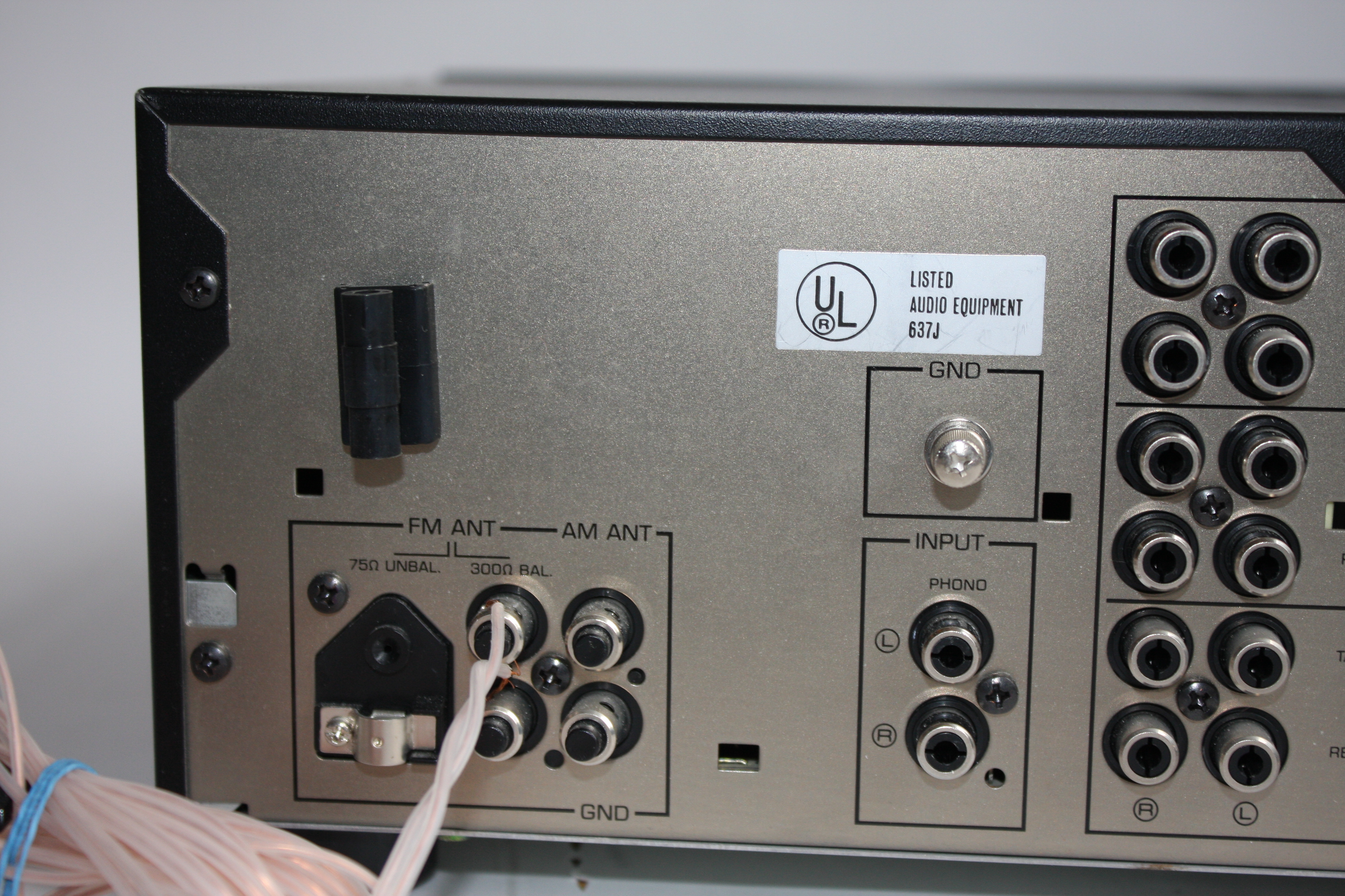 Yamaha Receiver, Sony CD Changer and KEF Speakers