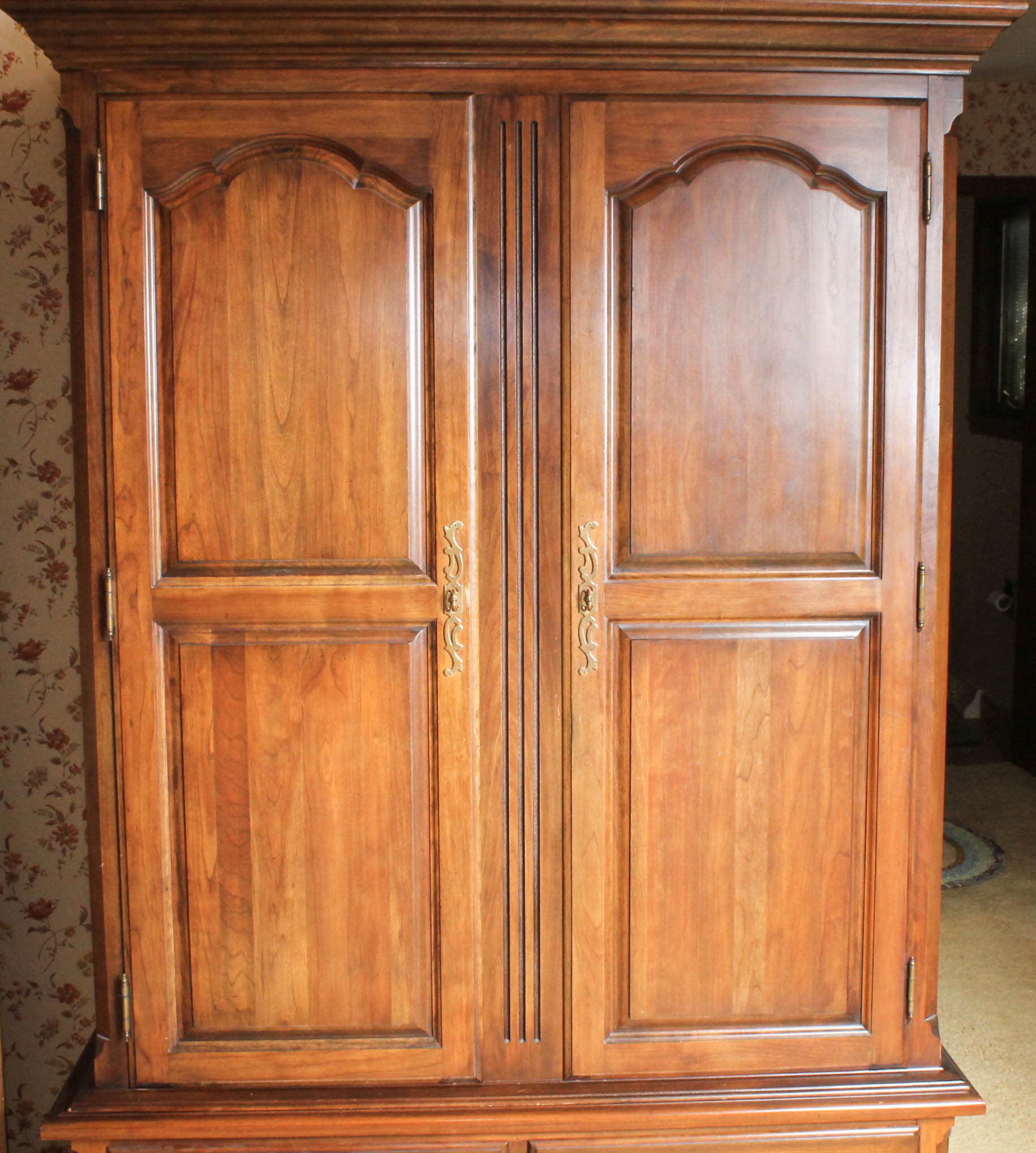 Solid Wood Dresser Armoire