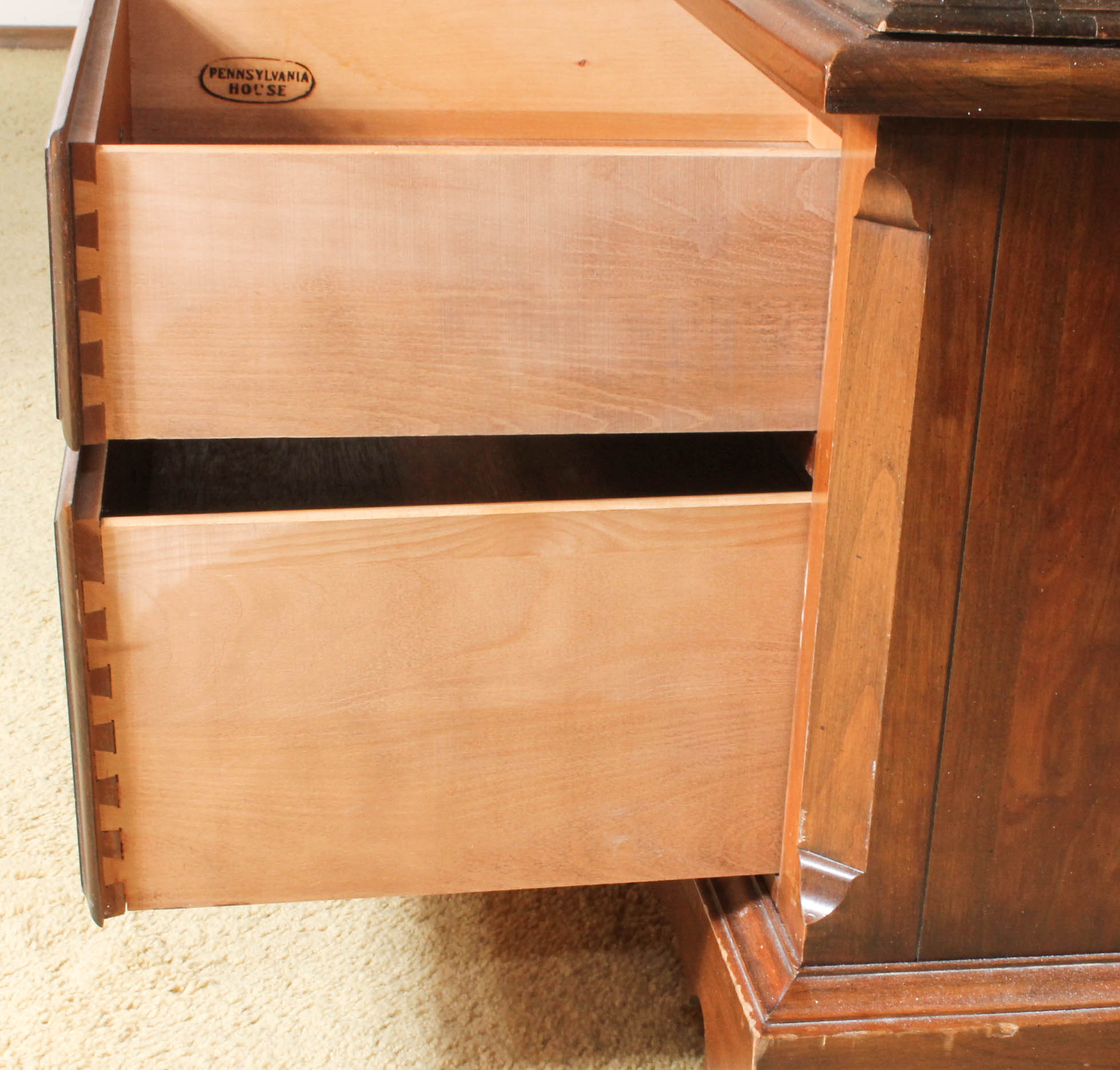 Solid Wood Dresser Armoire