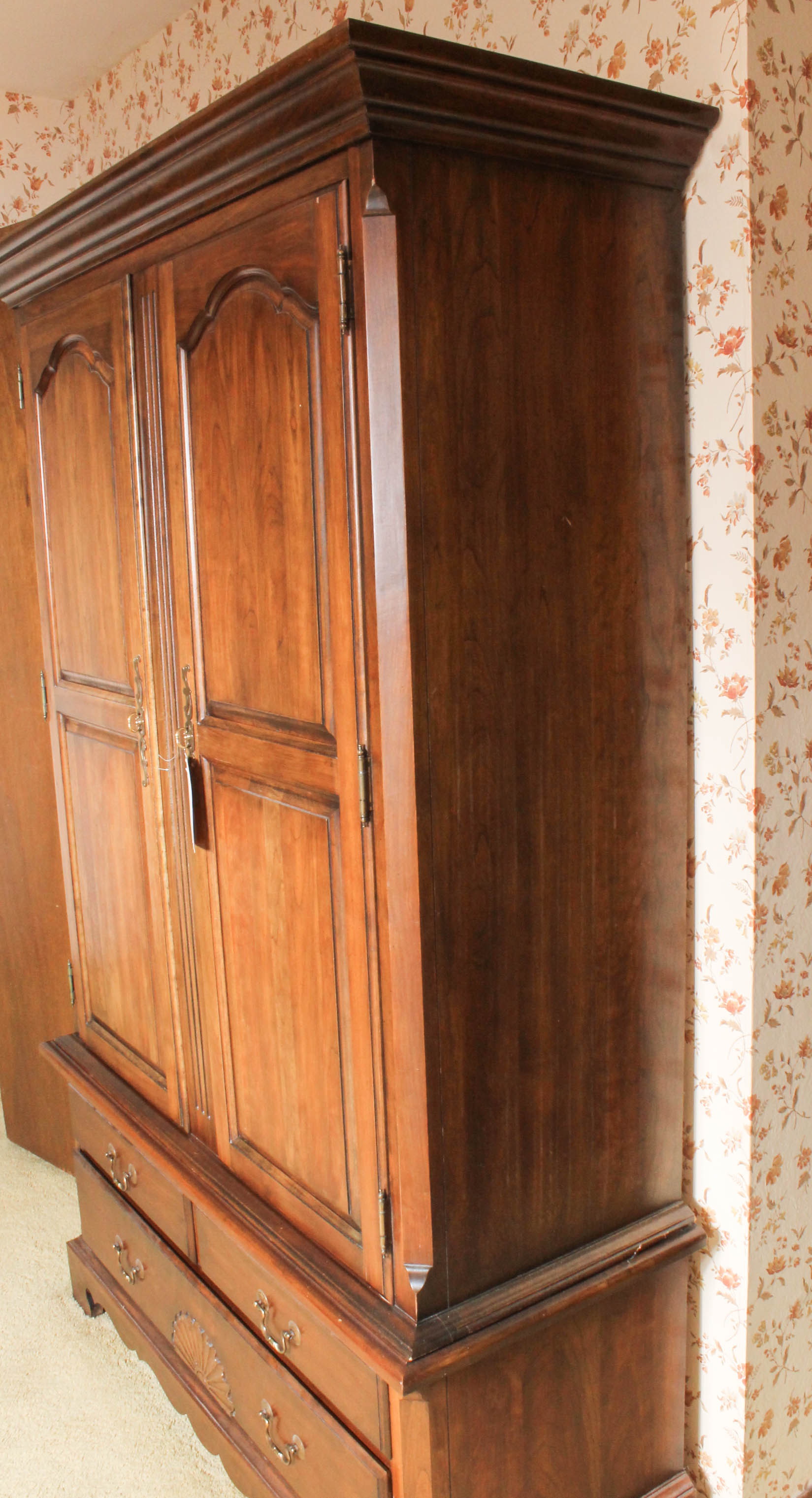 Solid Wood Dresser Armoire