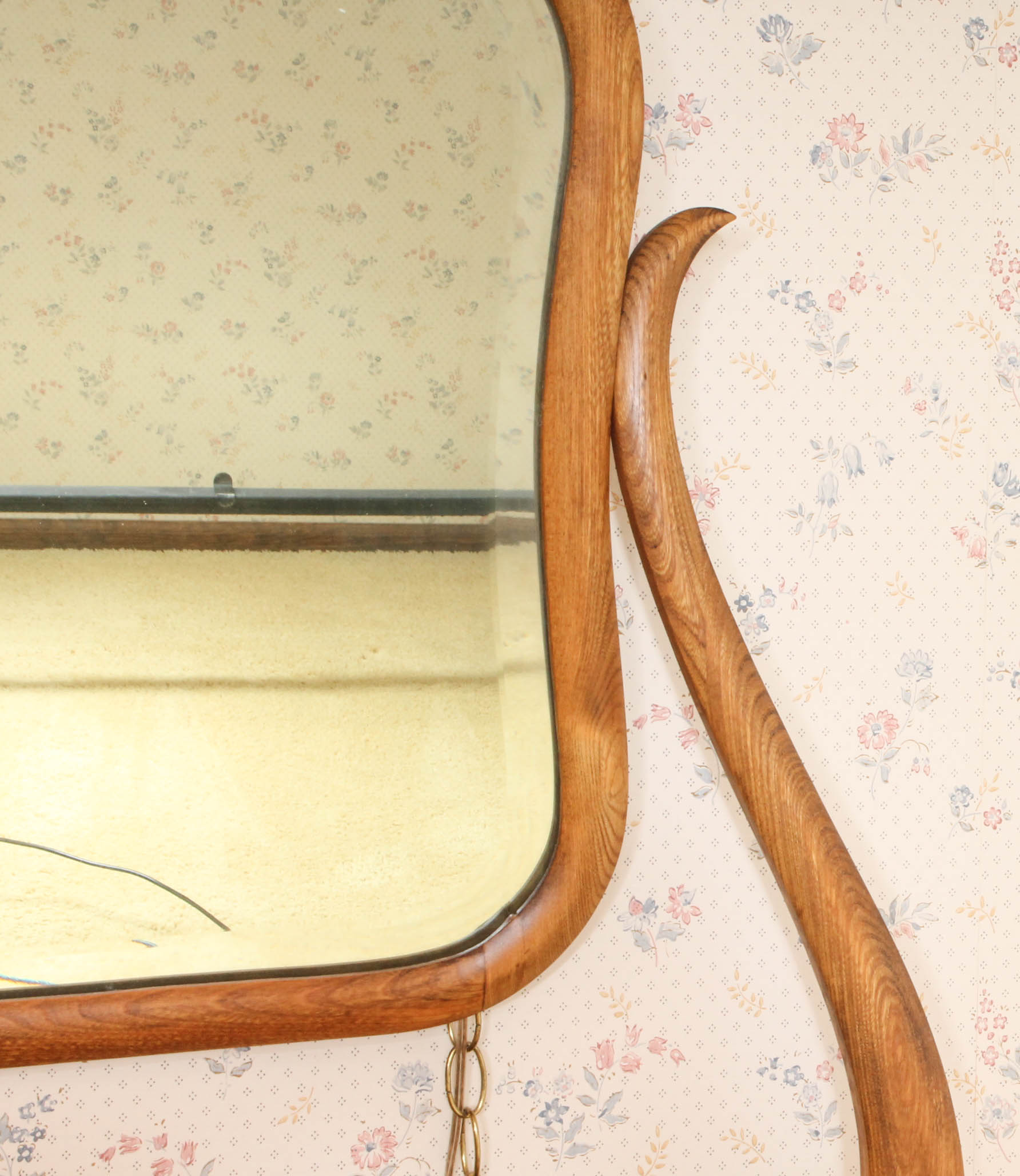 Early Twentieth-Century Oak Dresser with Mirror