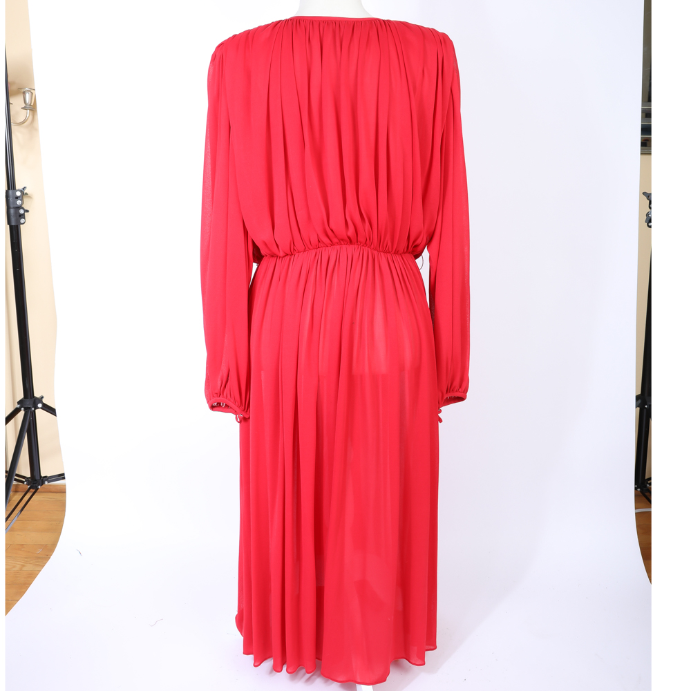 Vintage Victor Costa Red Dress