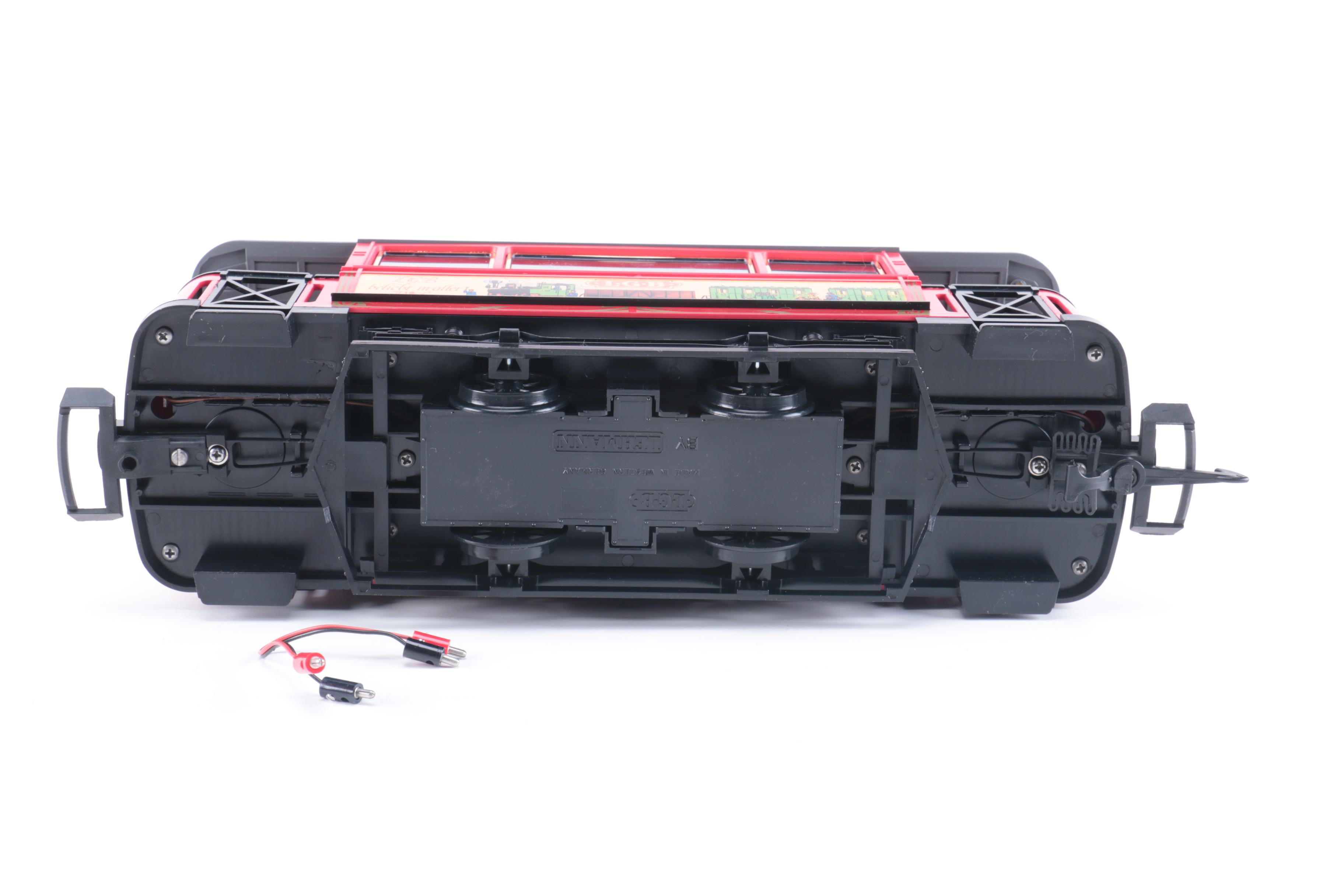 LGB 20th Anniversary Red Trolley Set