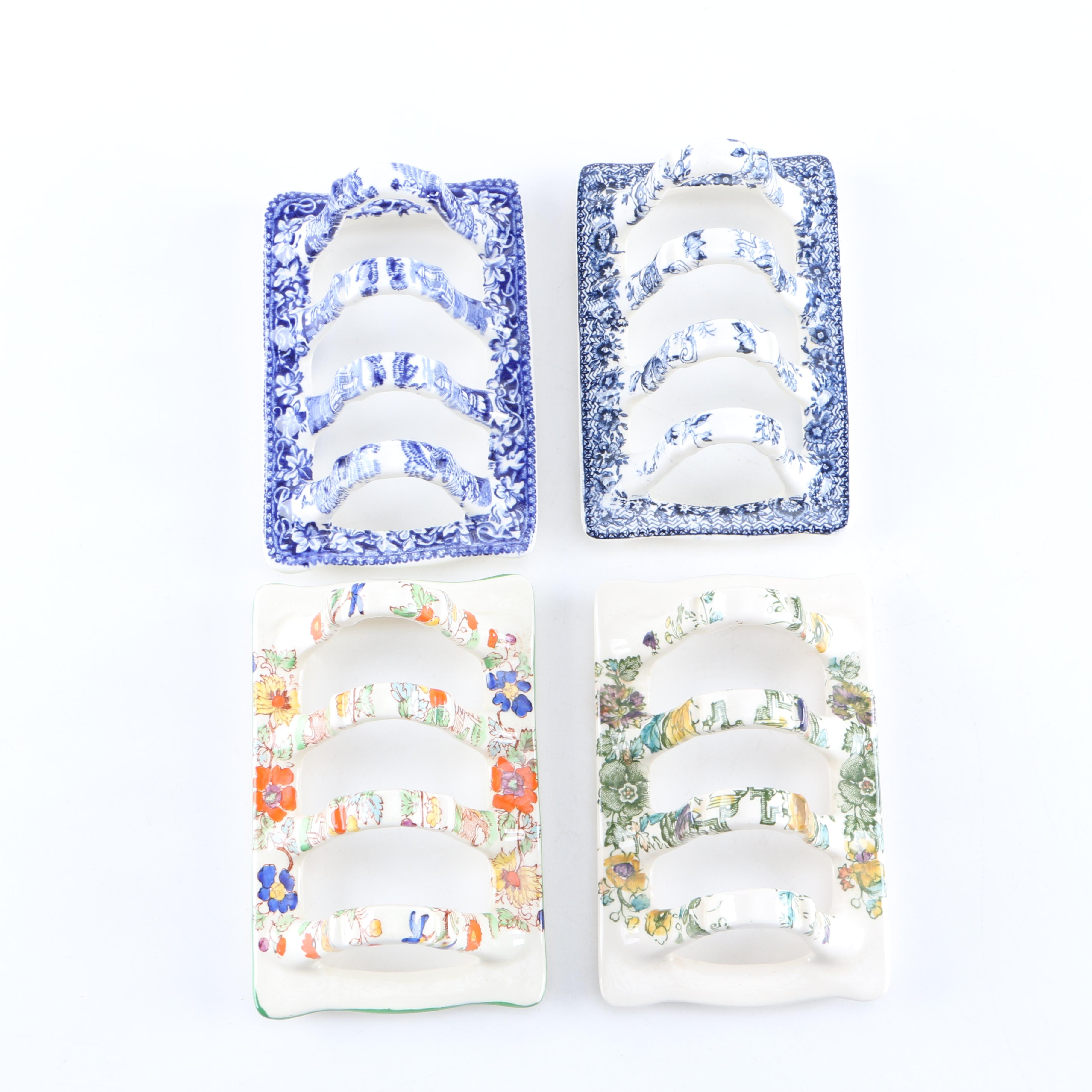 Vintage Ironstone Toast Racks by Mason's