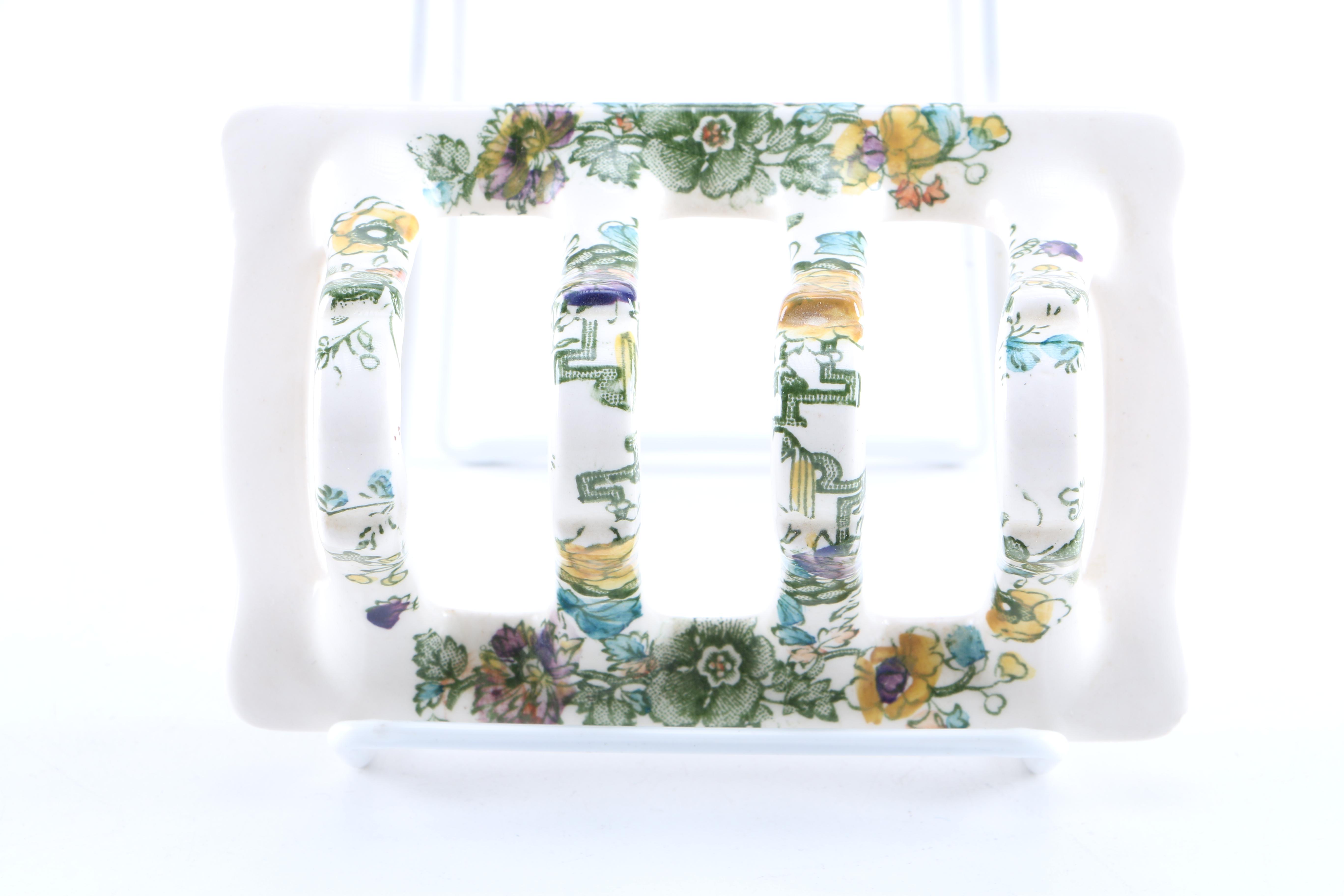 Vintage Ironstone Toast Racks by Mason's