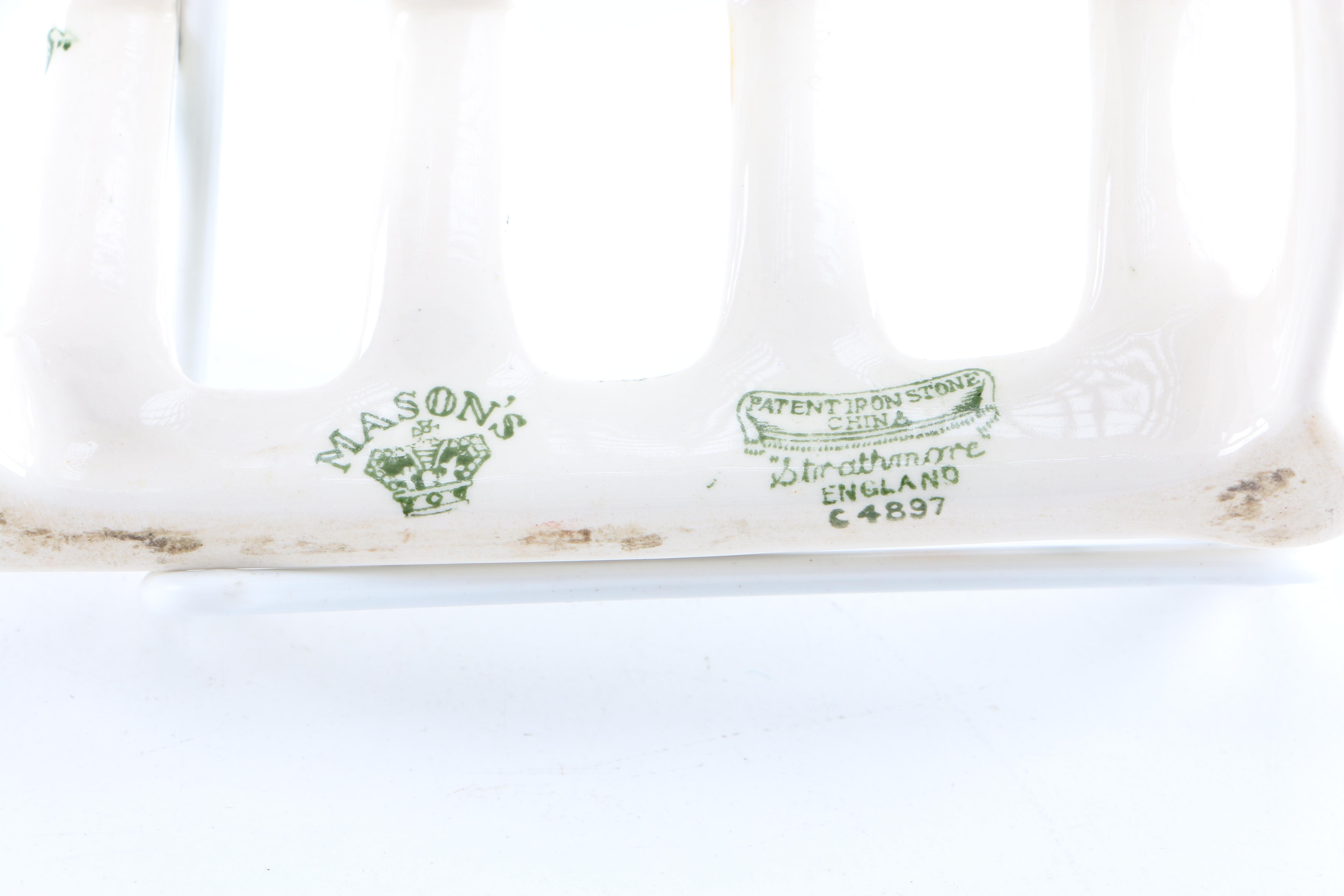 Vintage Ironstone Toast Racks by Mason's