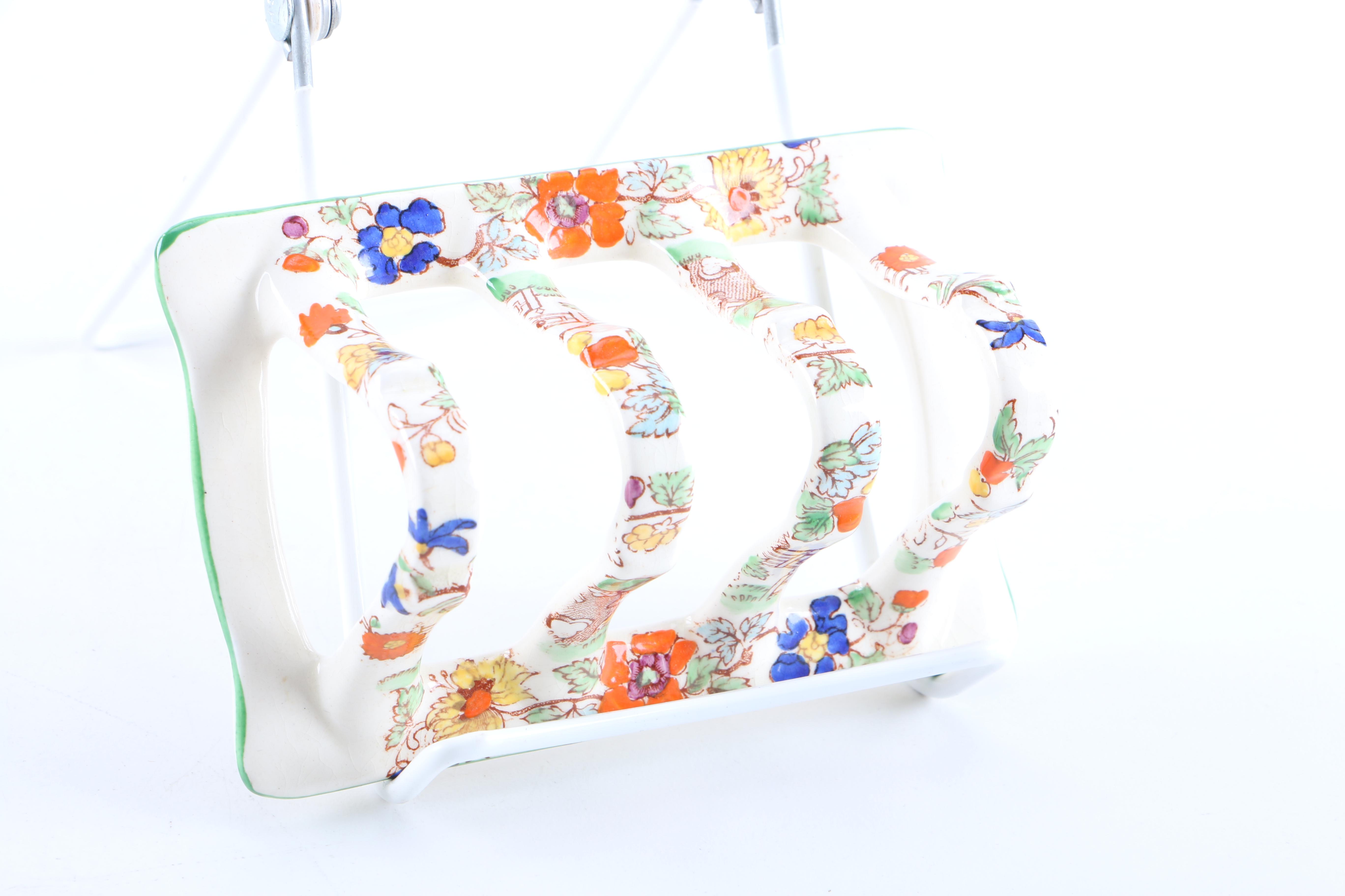 Vintage Ironstone Toast Racks by Mason's