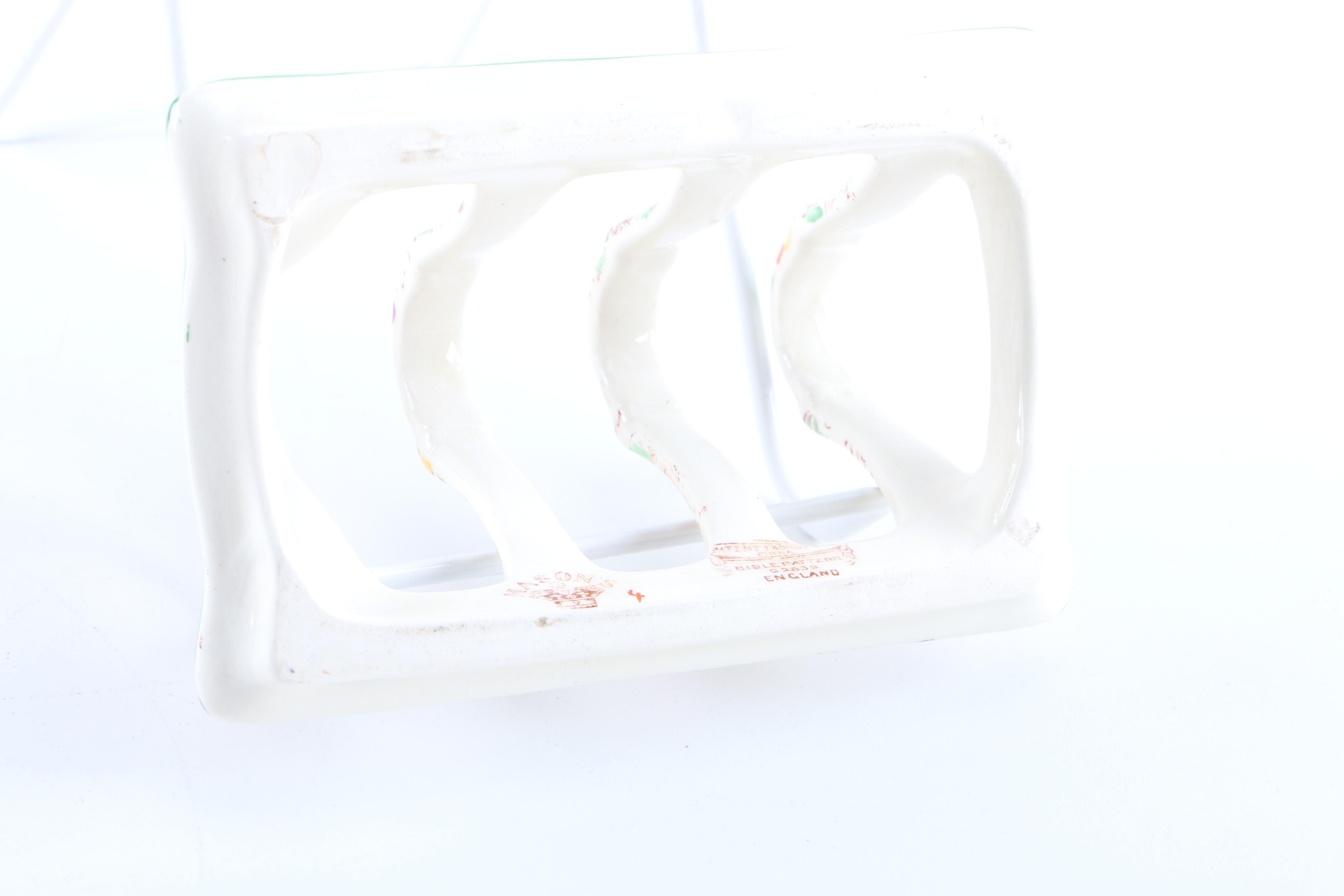 Vintage Ironstone Toast Racks by Mason's