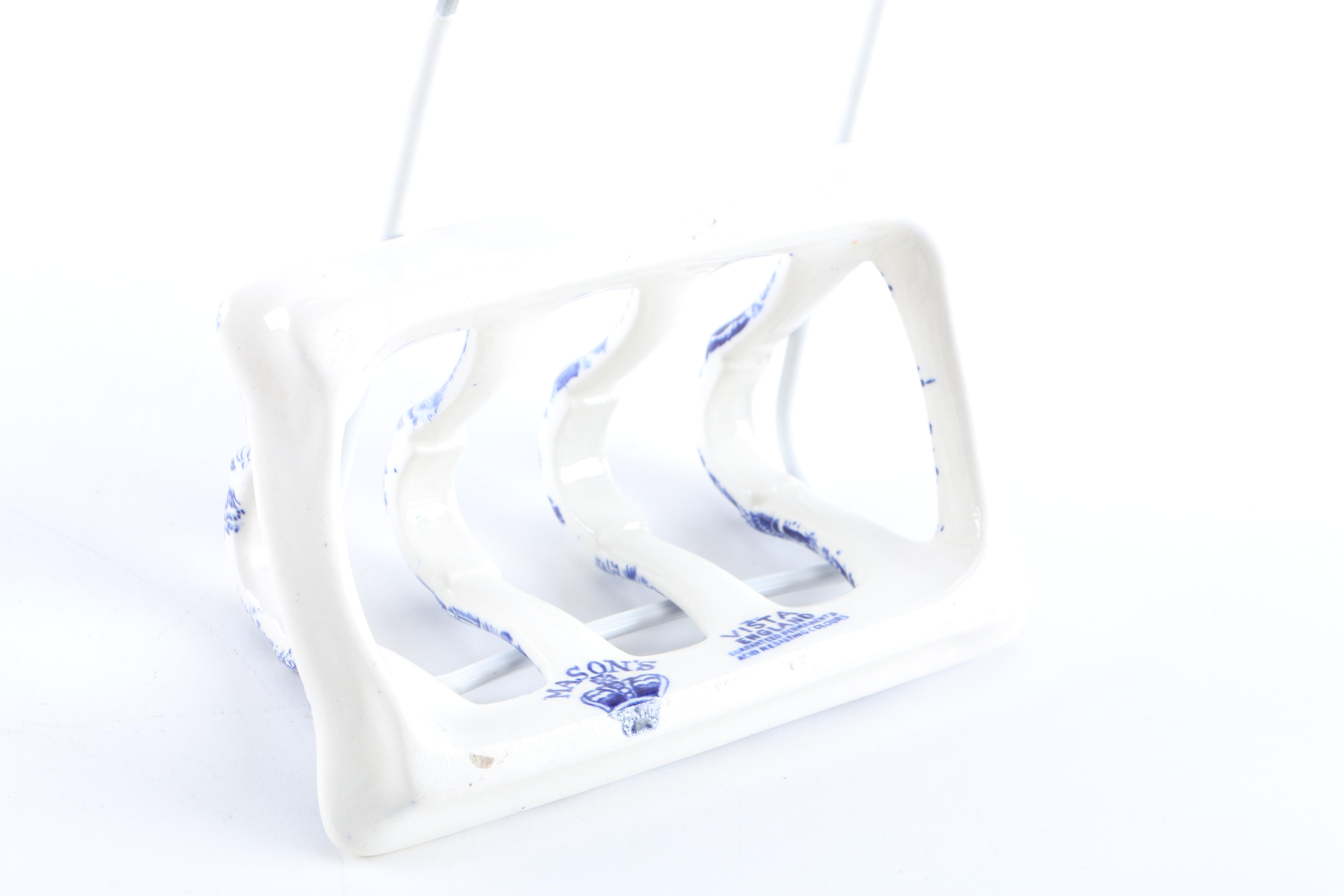 Vintage Ironstone Toast Racks by Mason's