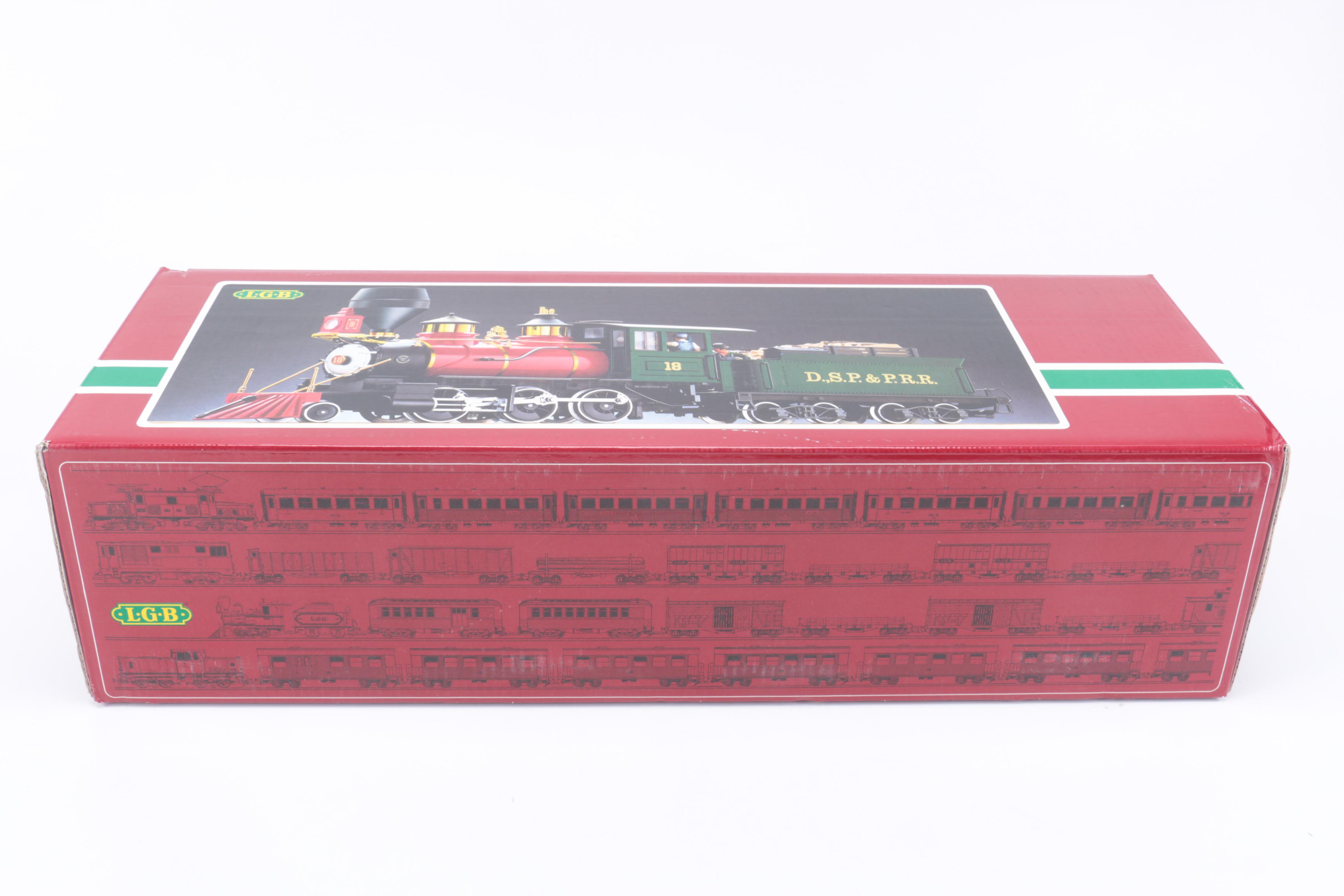 LGB 2018D Locomotive and Tender Car