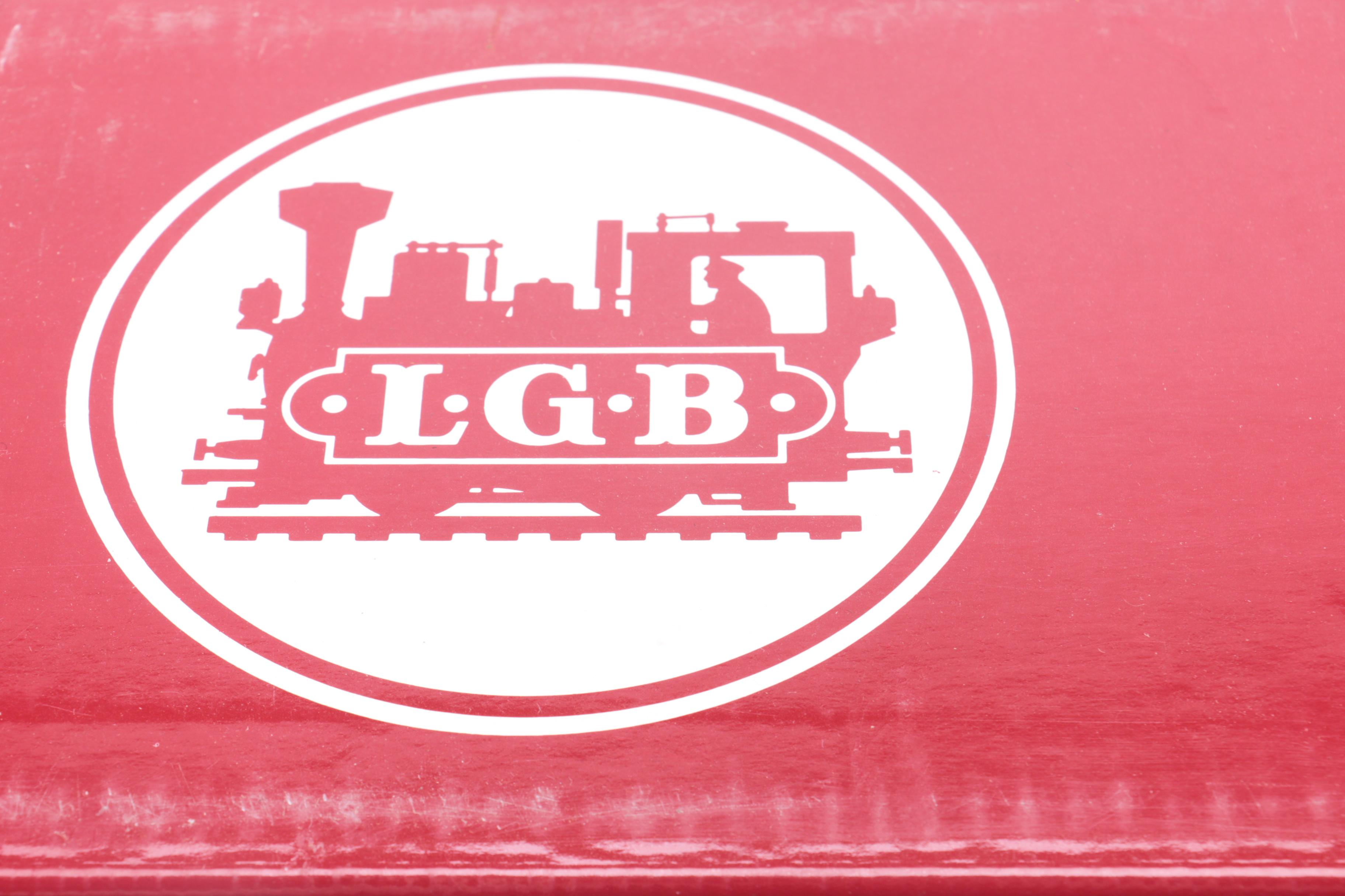 LGB 2018D Locomotive and Tender Car