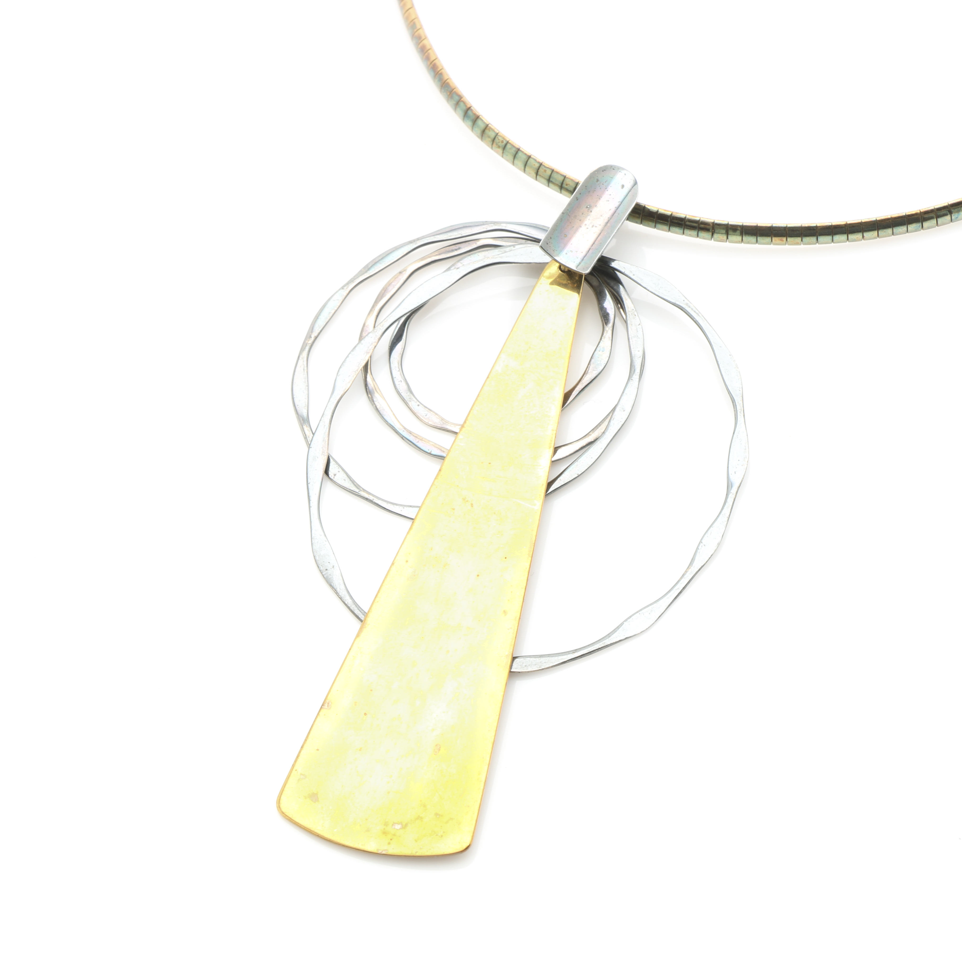 Sterling Silver Necklace and Bracelet Including Robert Lee Morris