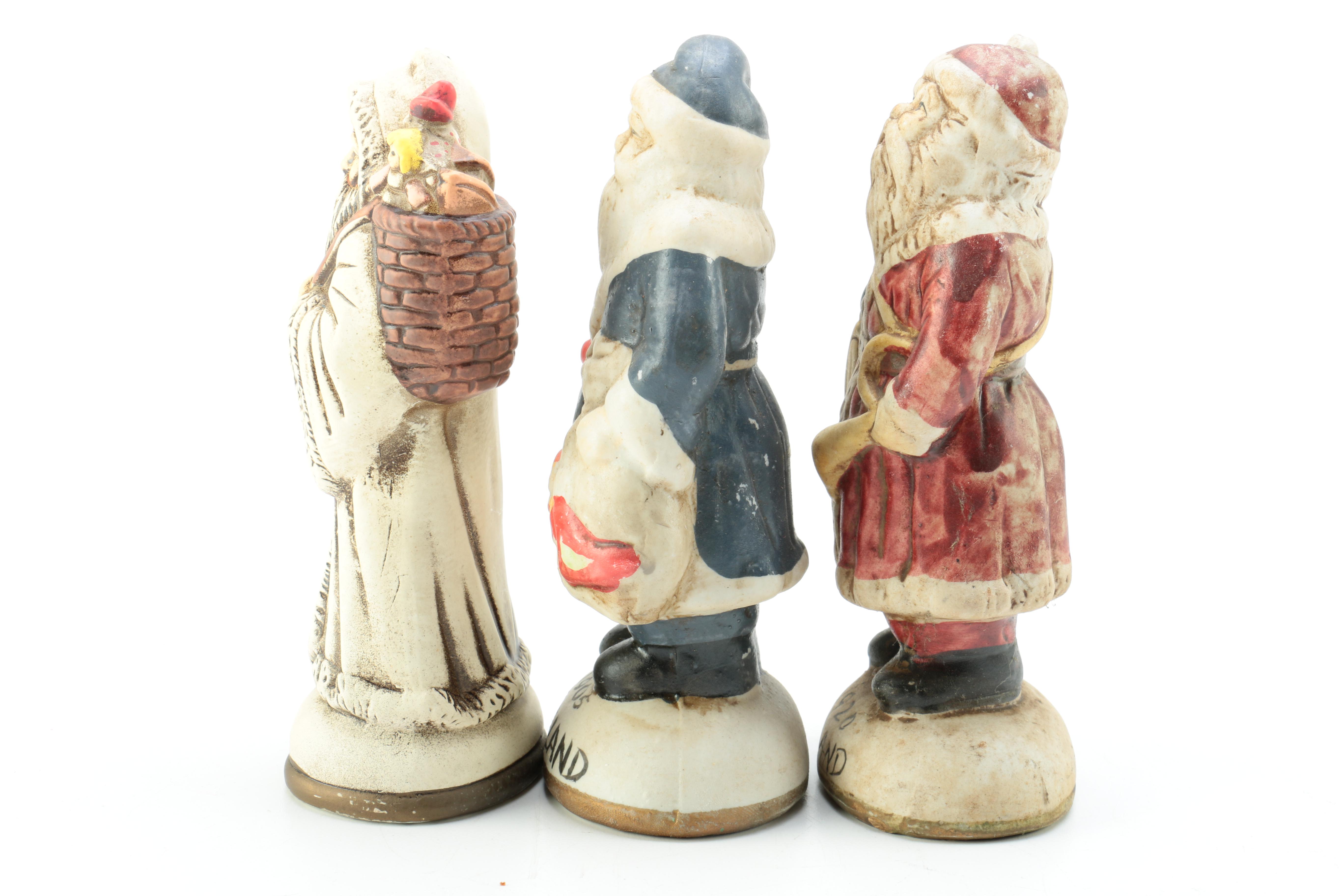 Around the World Santa Claus Figurines