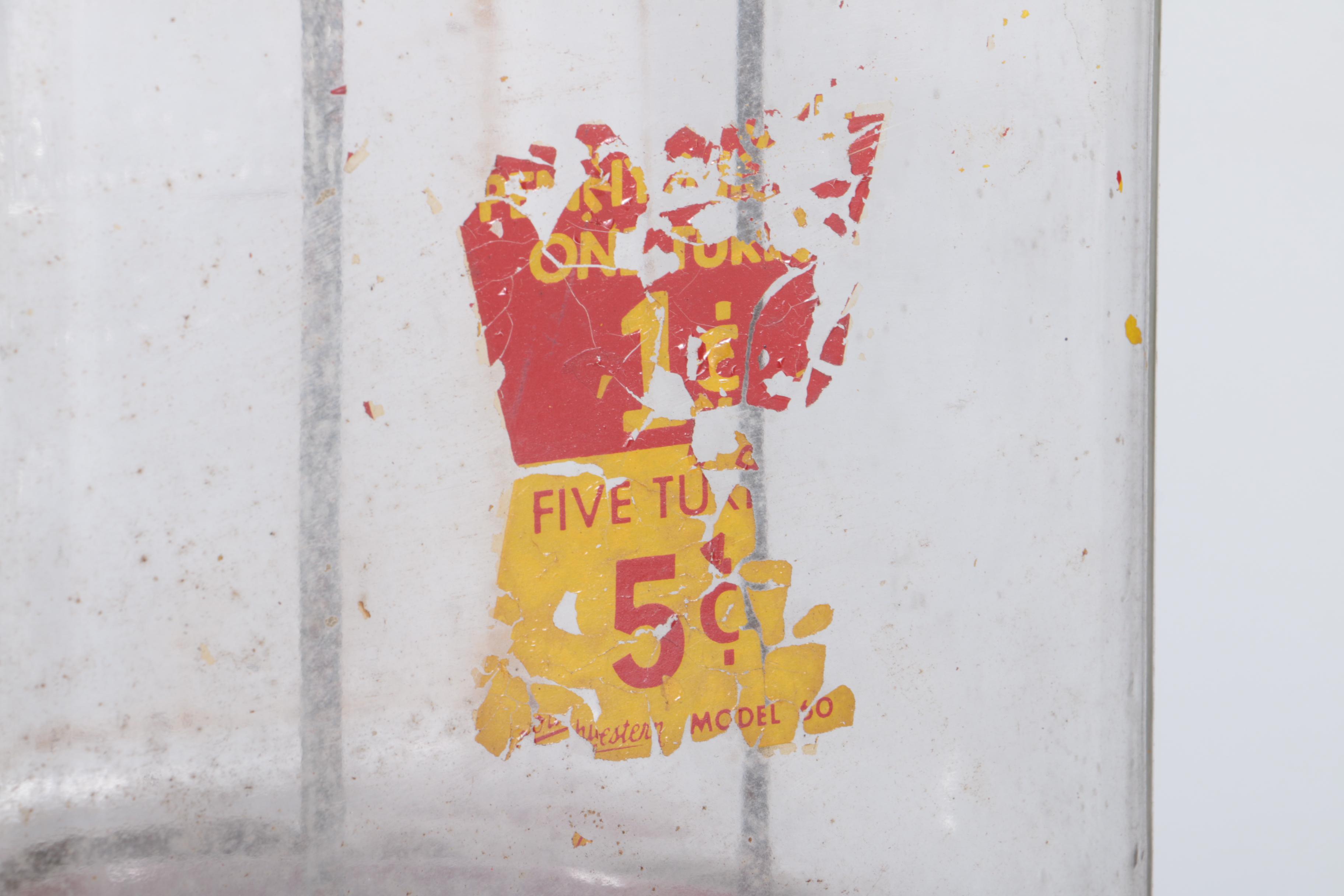 Early to Mid-20th Century Coin-Operated Gumball Machines