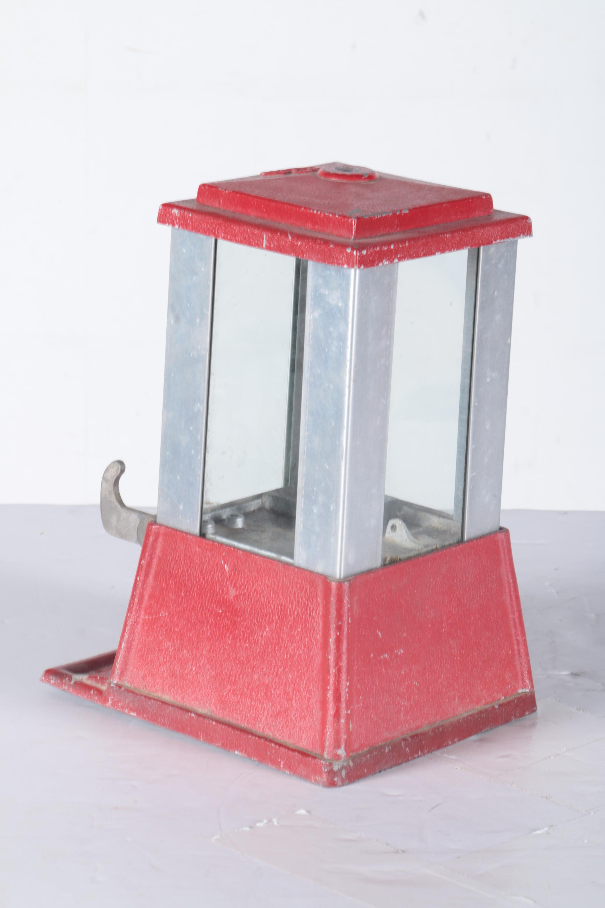 Early to Mid-20th Century Coin-Operated Gumball Machines