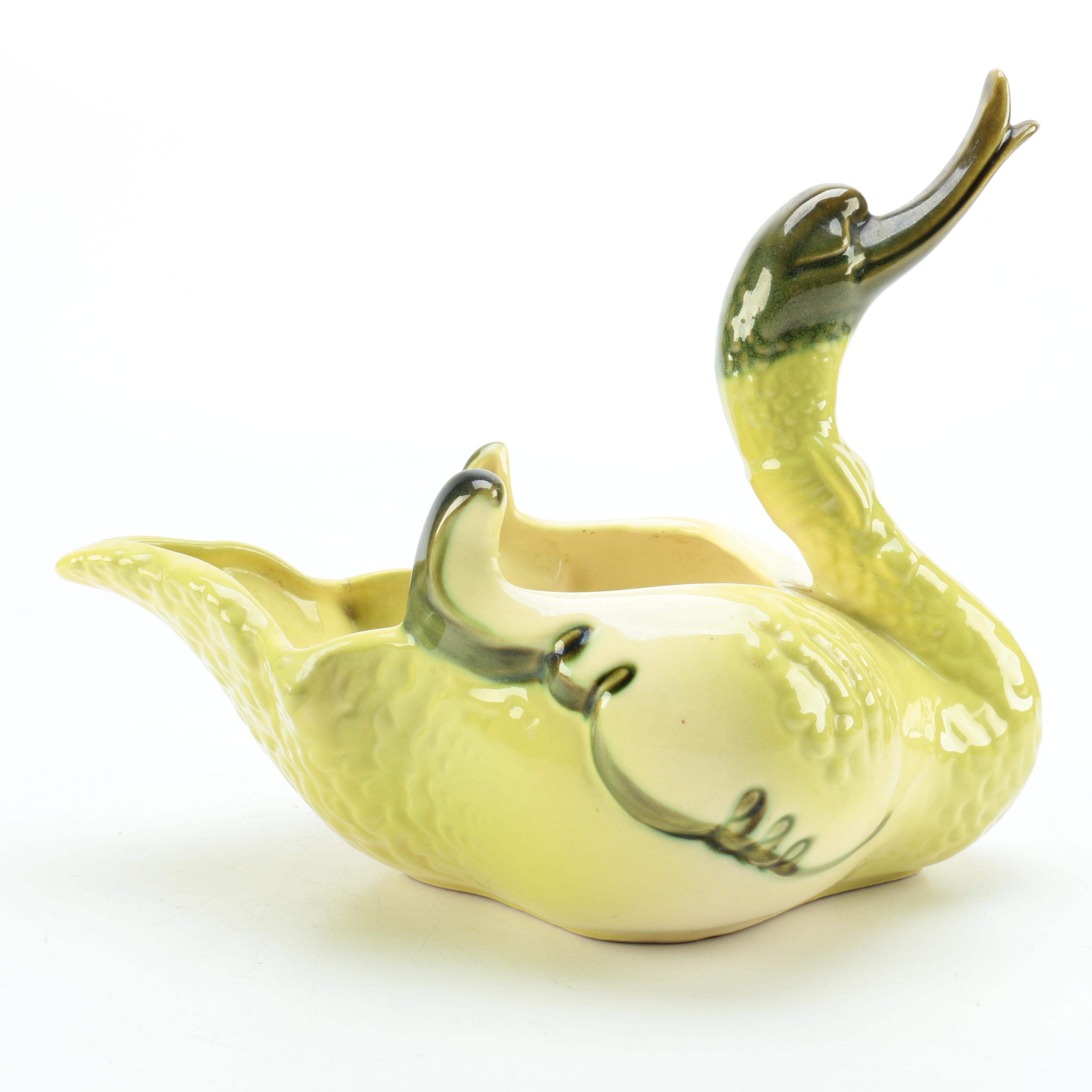 Mid-Century Duck Planter by Hull Pottery