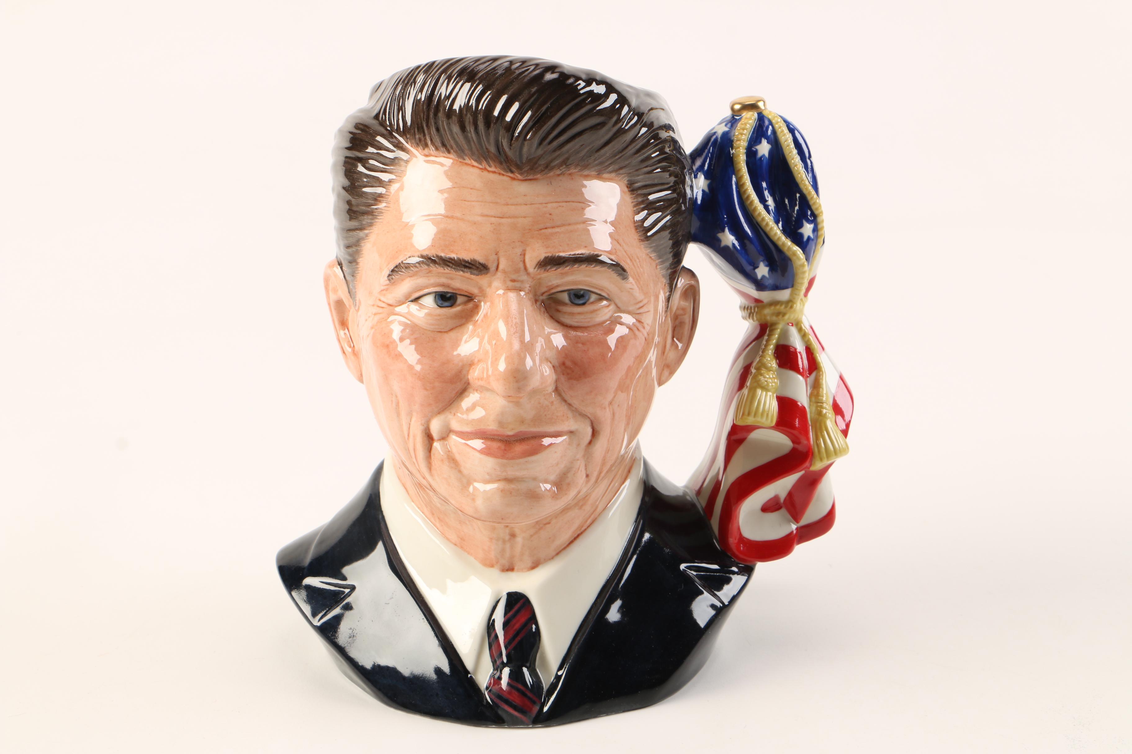 Limited Edition Royal Doulton Ronald Reagan Toby Jug
