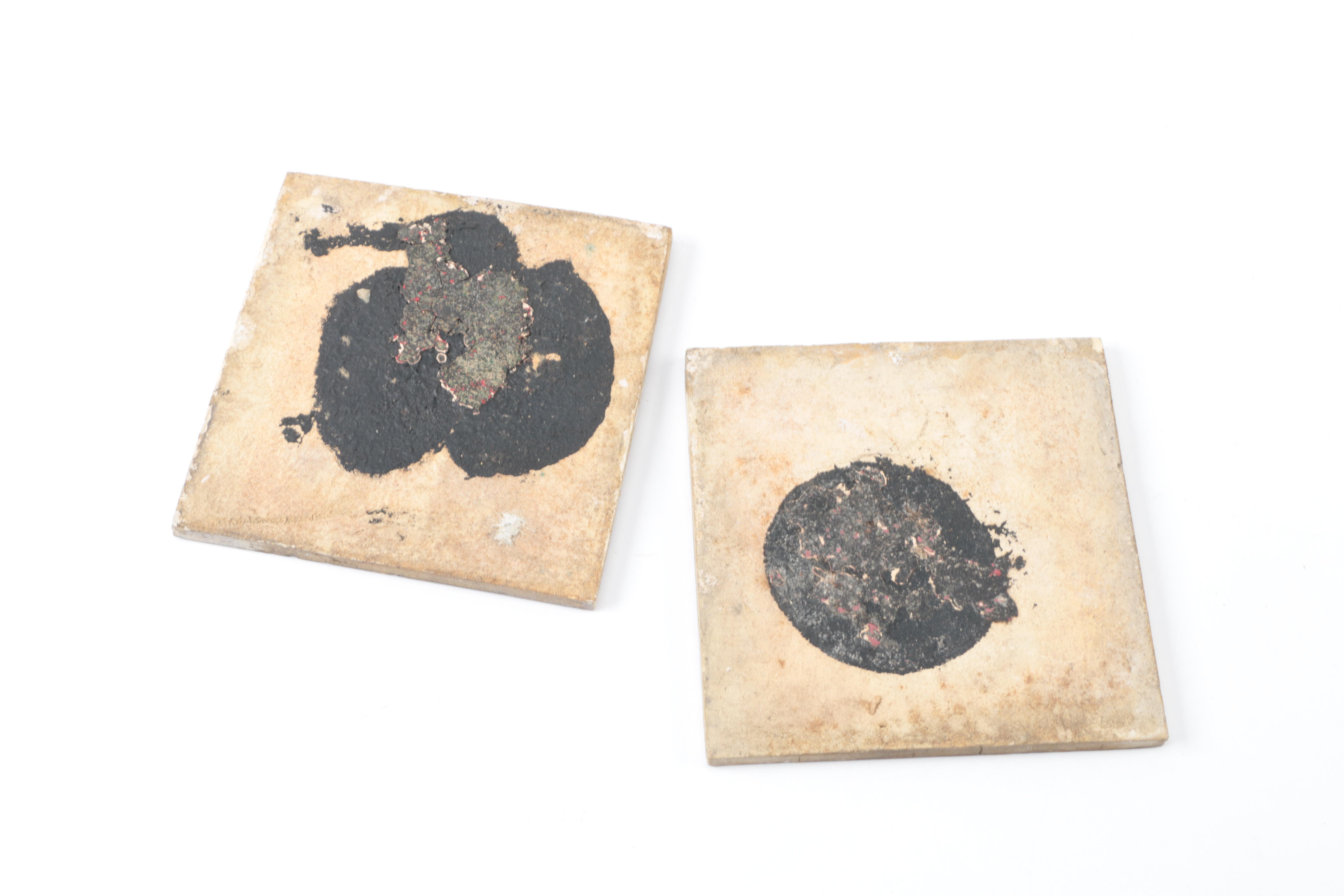 Vintage Hand Painted Delft Ceramic Tiles