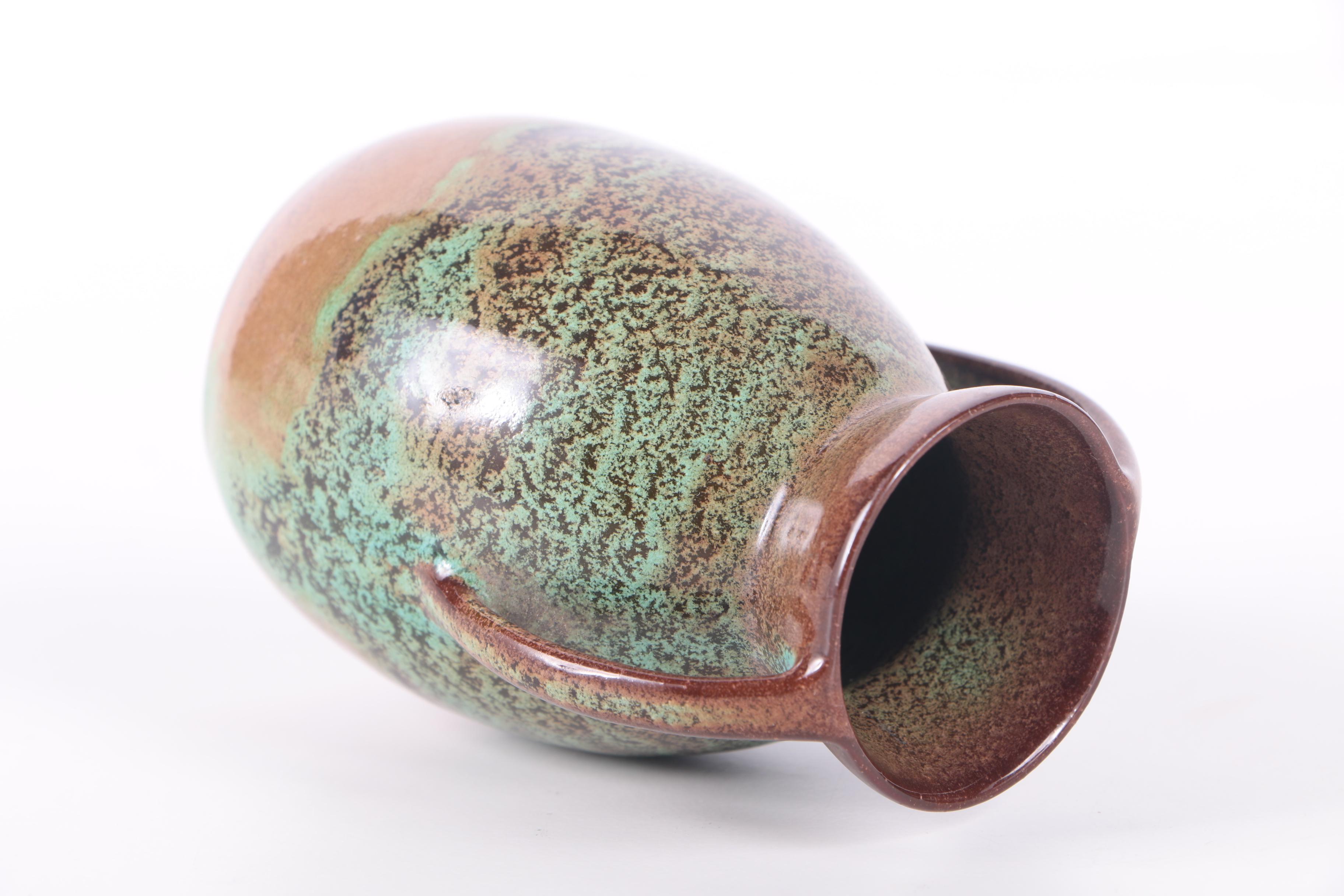 Vintage Nicodemus Art Pottery Cabinet Vase